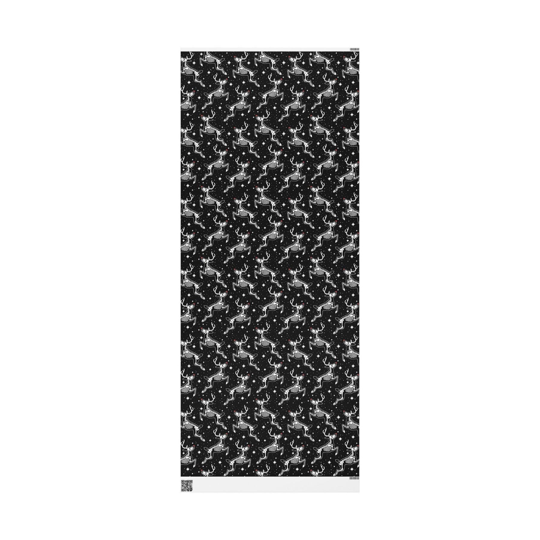 Dead Nose Reindeer Gift Wrap - Goth Cloth Co.Home Decor19497988919396962964