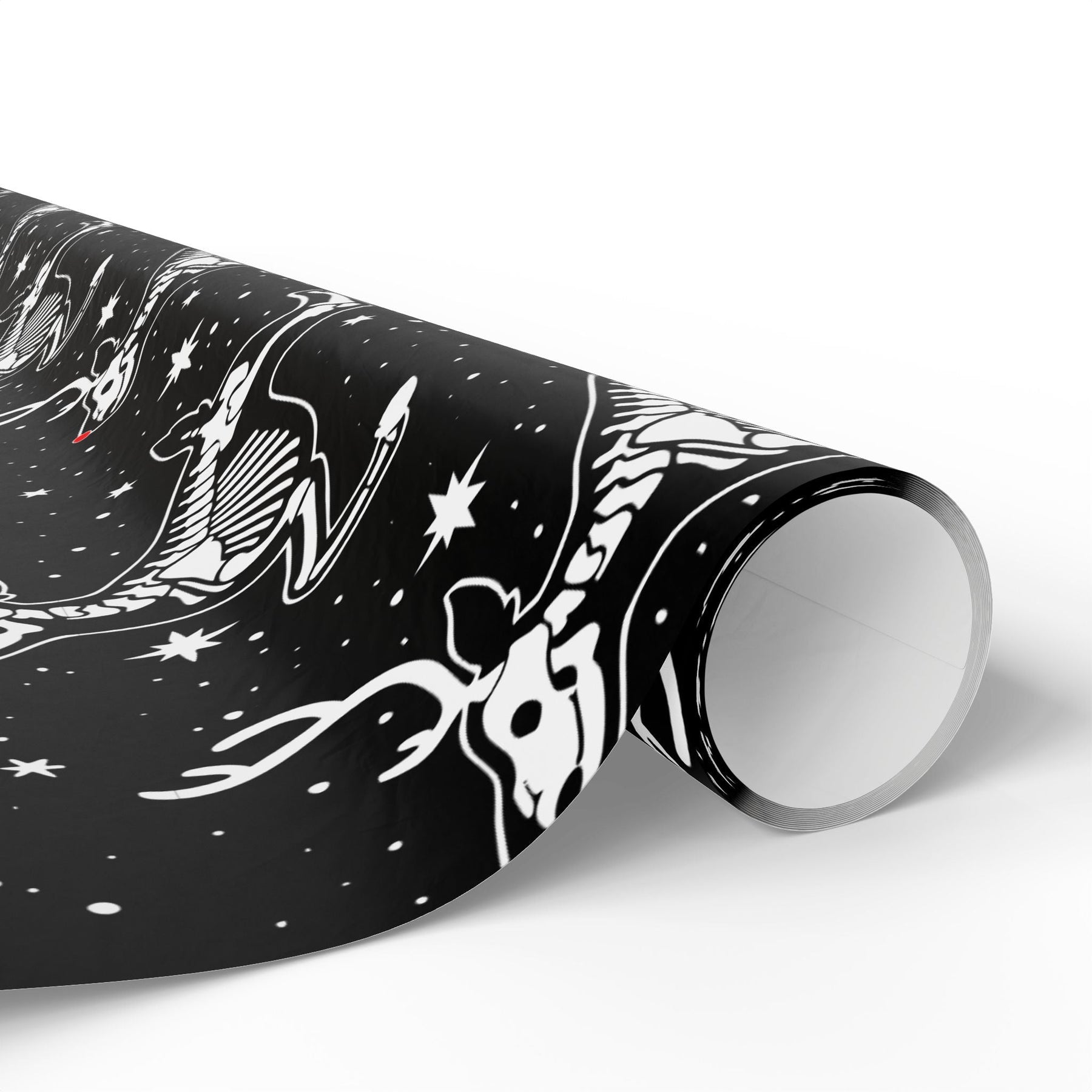 Dead Nose Reindeer Gift Wrap - Goth Cloth Co.Home Decor25047698768819493991