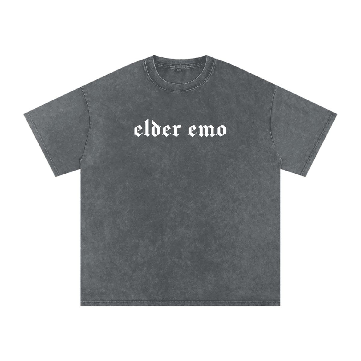 Elder Emo Acid Wash Oversized Tee - Goth Cloth Co.260108PODPQ0686019