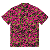 Electric Leopard Print Button - Up Shirt - Goth Cloth Co.3197966_17117