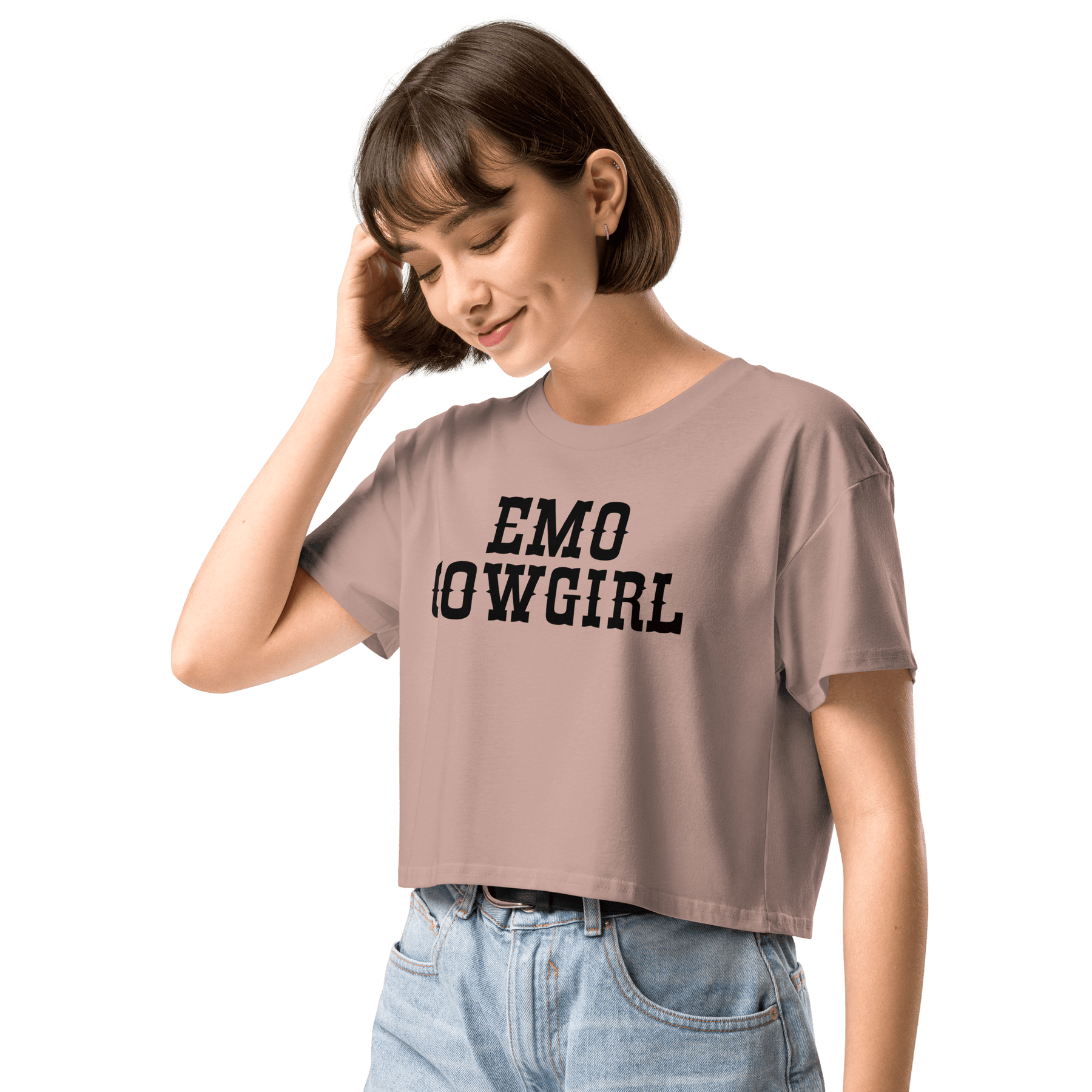 Emo Cowgirl Crop Top - Goth Cloth Co.9022232_16099