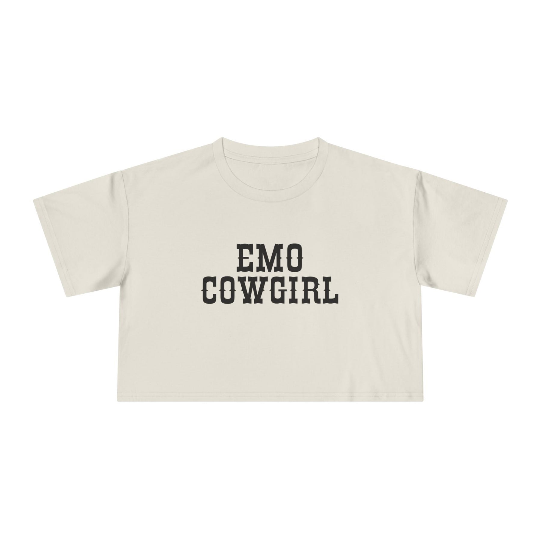 Emo Cowgirl Crop Top - Goth Cloth Co.T-Shirt31112082198873742343