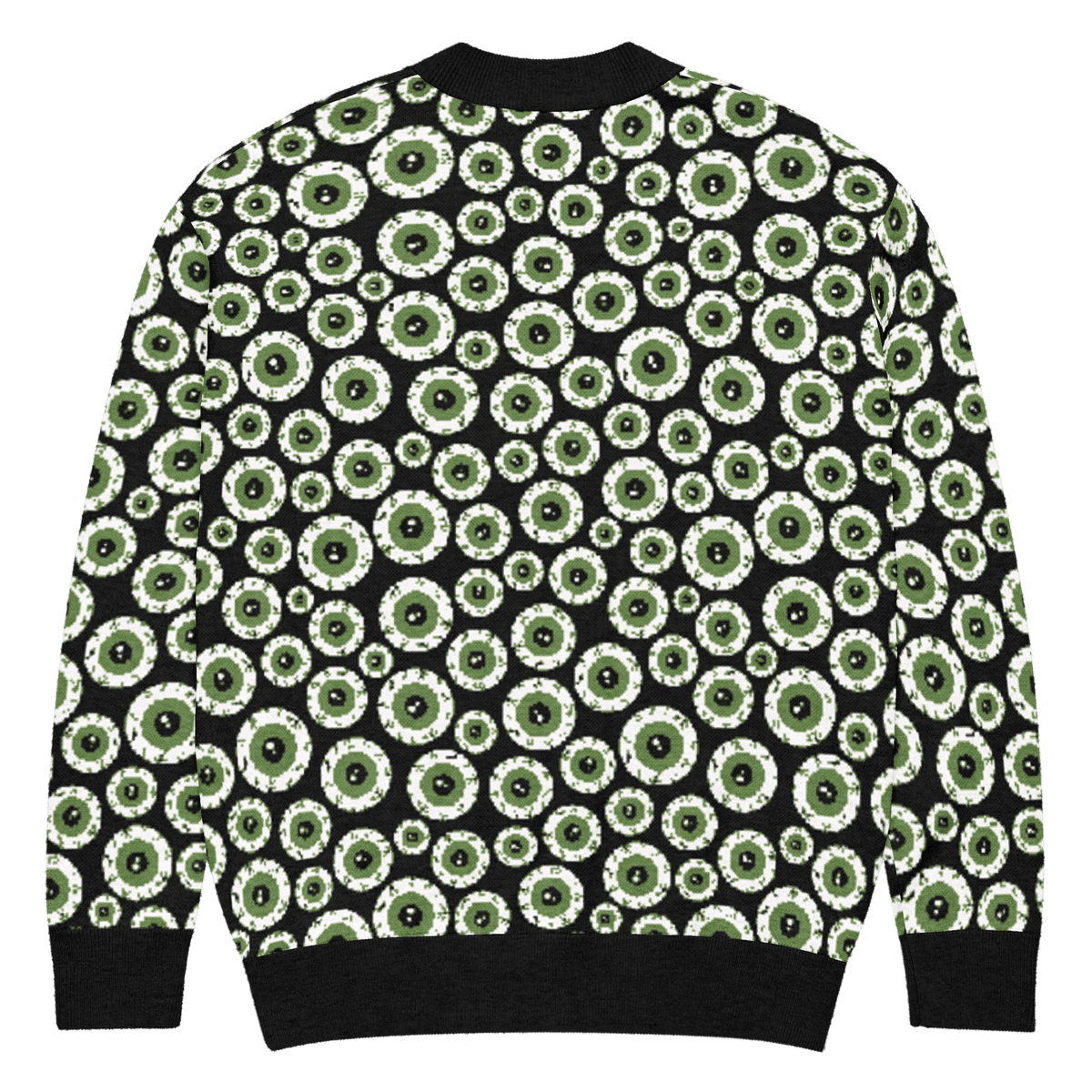 Eye See You Eyeball Knit Cardigan - Goth Cloth Co.7485084_21030
