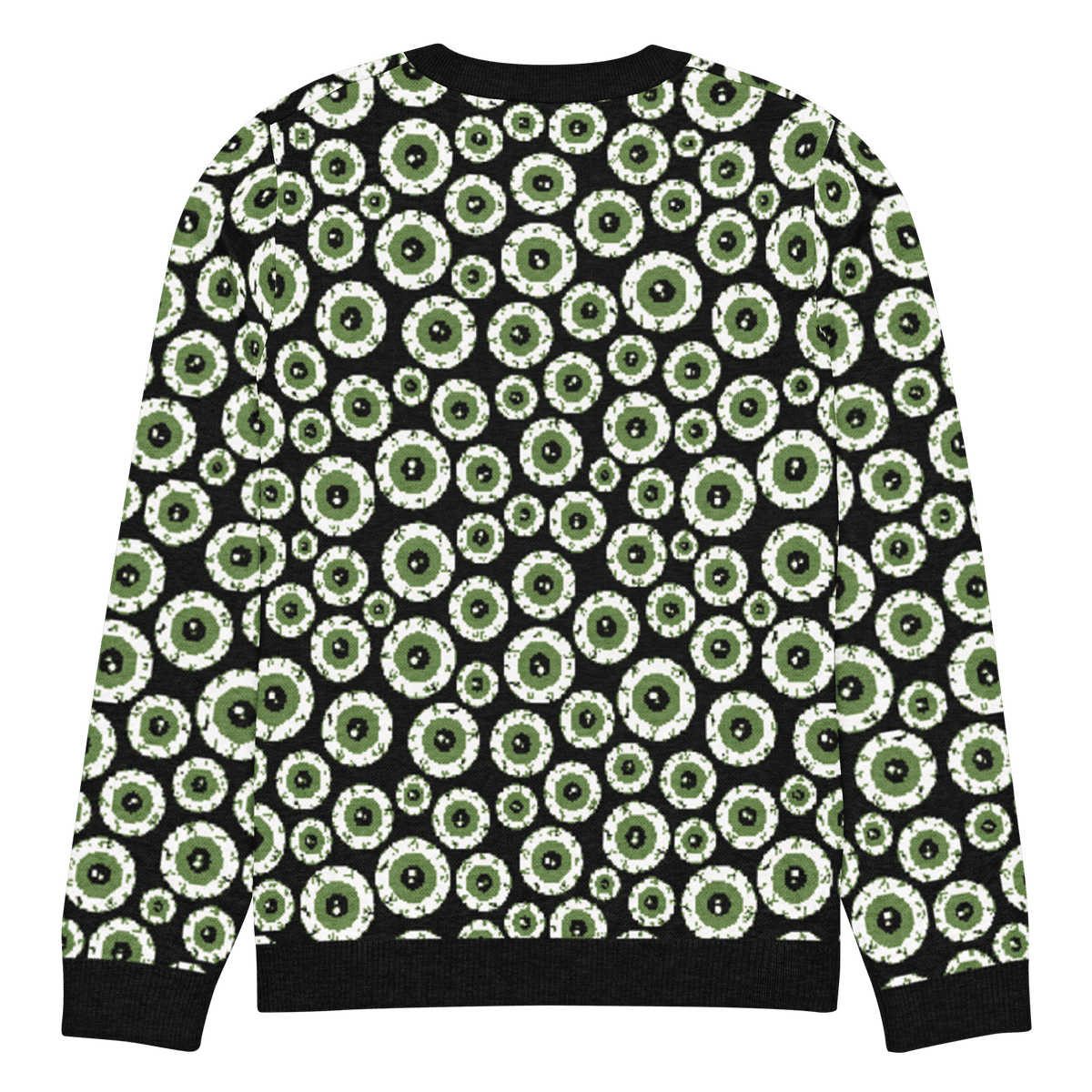 Eye See You Eyeball Knit Crewneck Sweater - Goth Cloth Co.1163240_19635