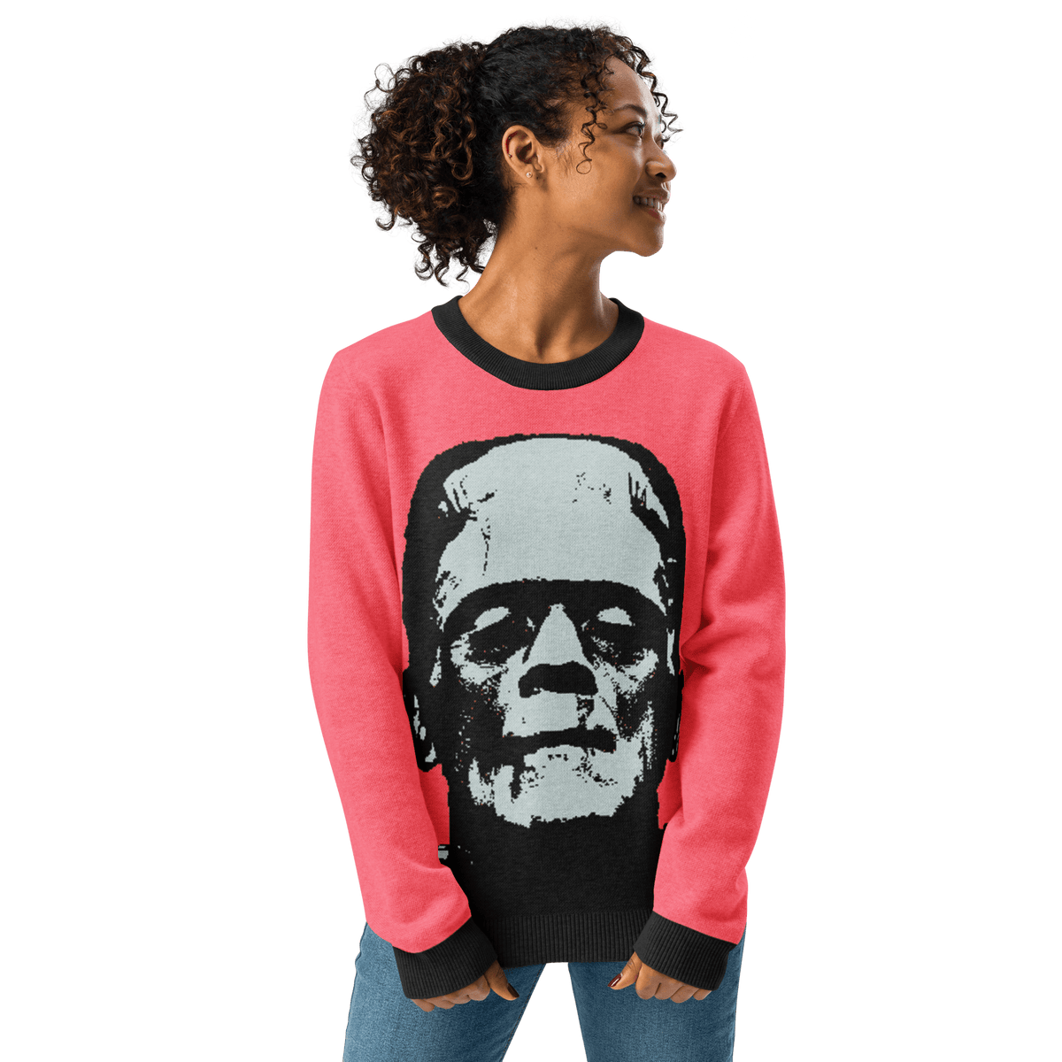 Frankenstein Knit Crewneck Sweater - Goth Cloth Co.6424630_19637