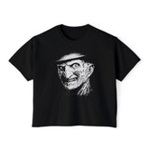Freddy Krueger Face Crop Top - Goth Cloth Co.T-Shirt64526926859231183859