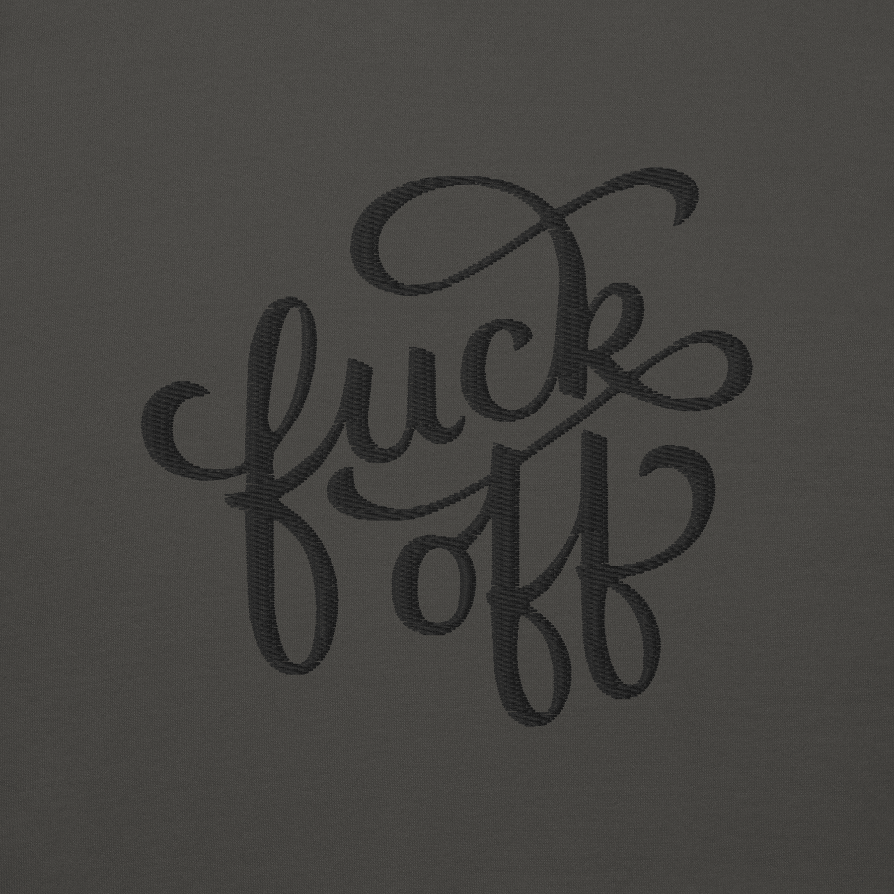 Fuck Off Embroidered Hoodie - Goth Cloth Co.5788654_13917