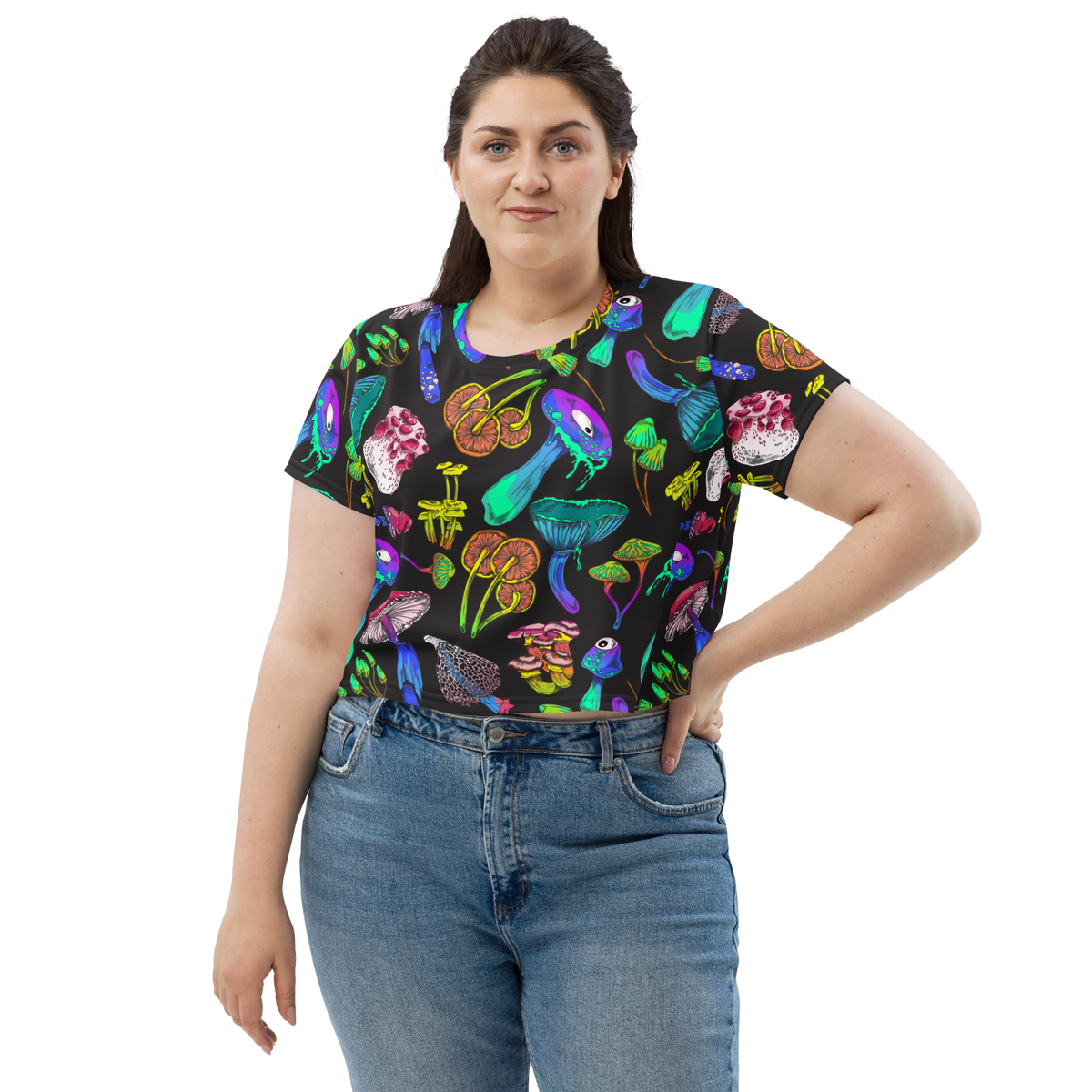 Fungi Frenzy Crop Top - Goth Cloth Co.8157090_9340
