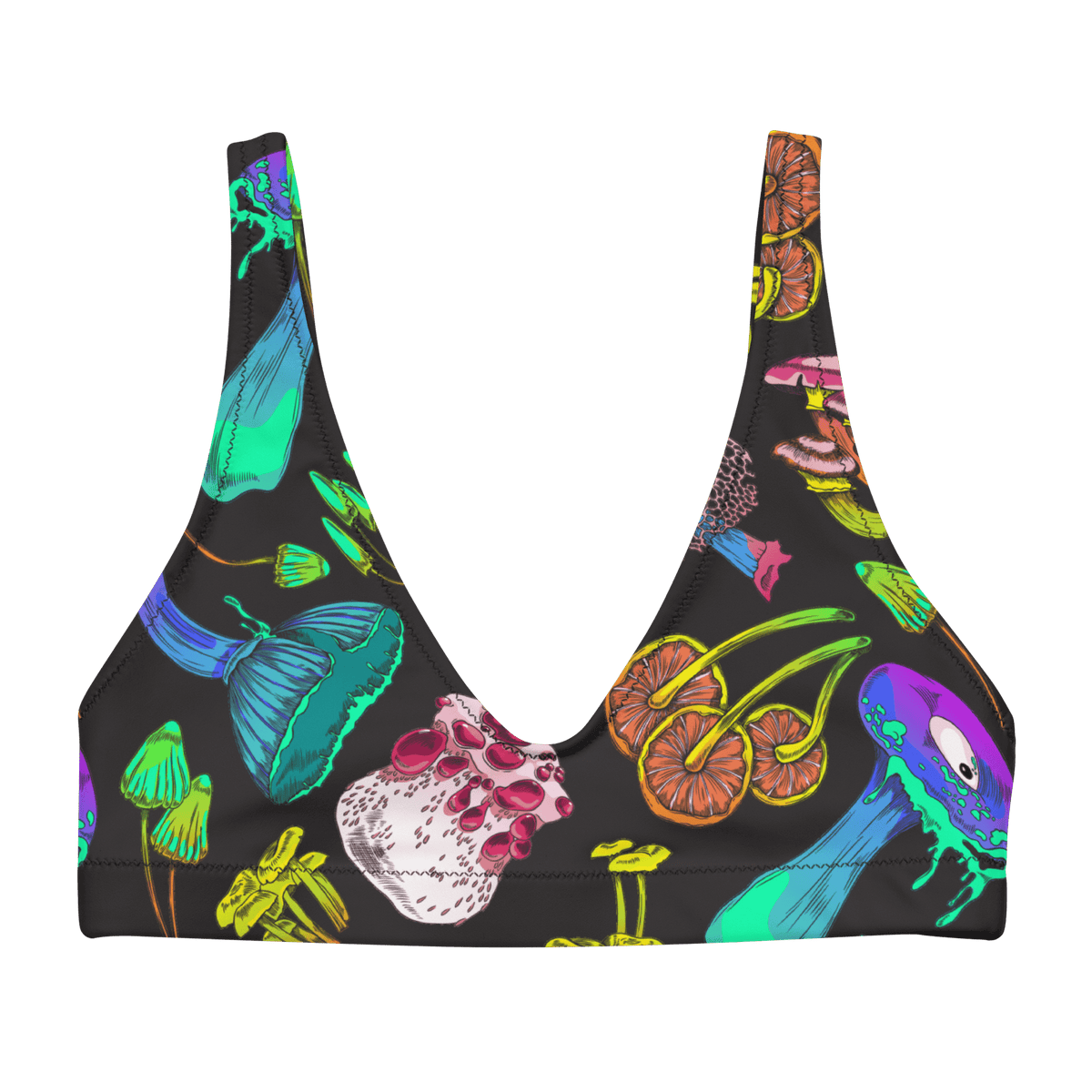 Fungi Frenzy Sport Bikini Top - Goth Cloth Co.9126897_12035