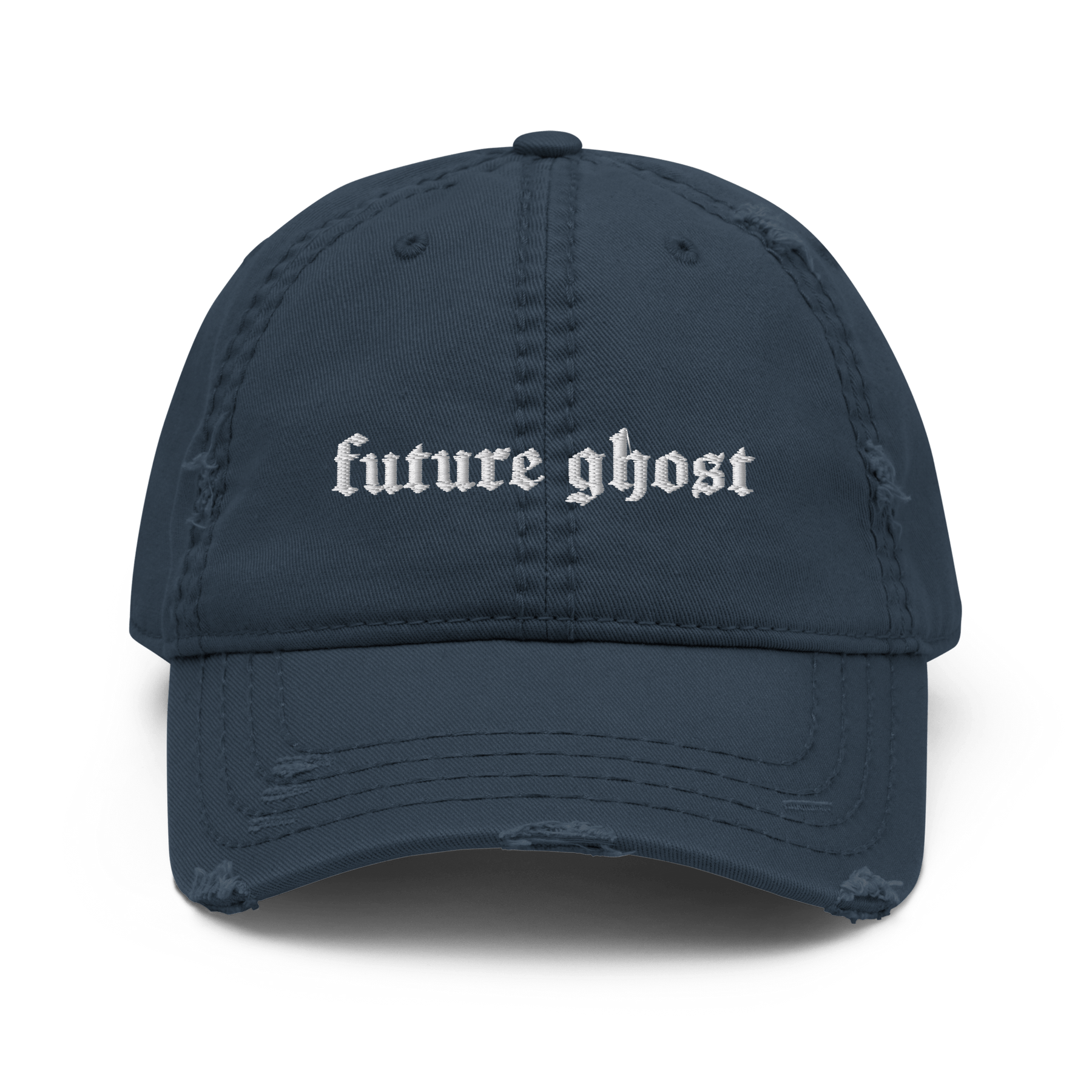 Future Ghost Gothic Distressed Dad Cap - Goth Cloth Co.4758872_10990