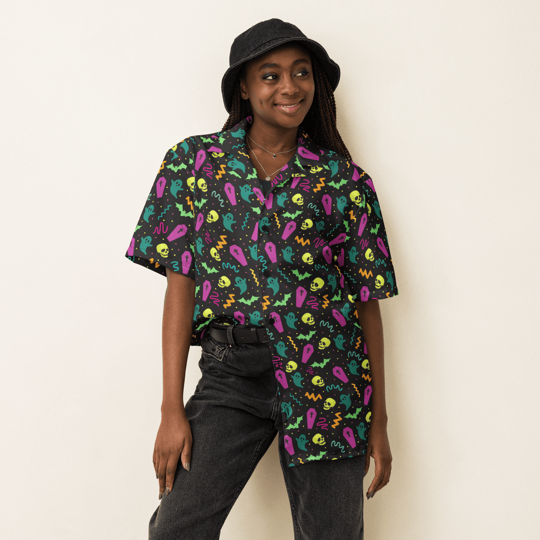 Ghoul Groove Button - Up Shirt - Goth Cloth Co.4528558_17117