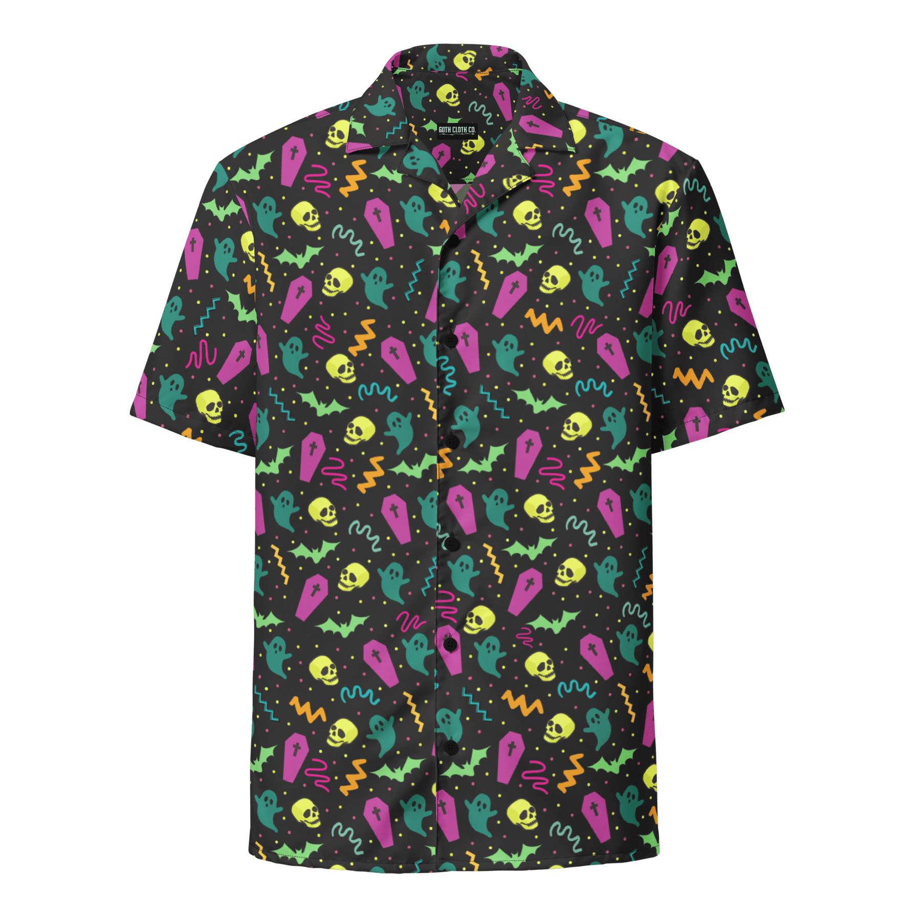Ghoul Groove Button - Up Shirt - Goth Cloth Co.4528558_17117