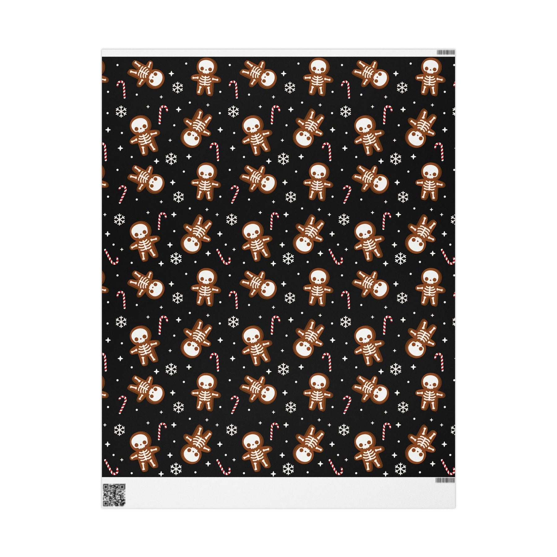 Gingerdead Men Spooky Gift Wrap - Goth Cloth Co.Home Decor29229277840514869769
