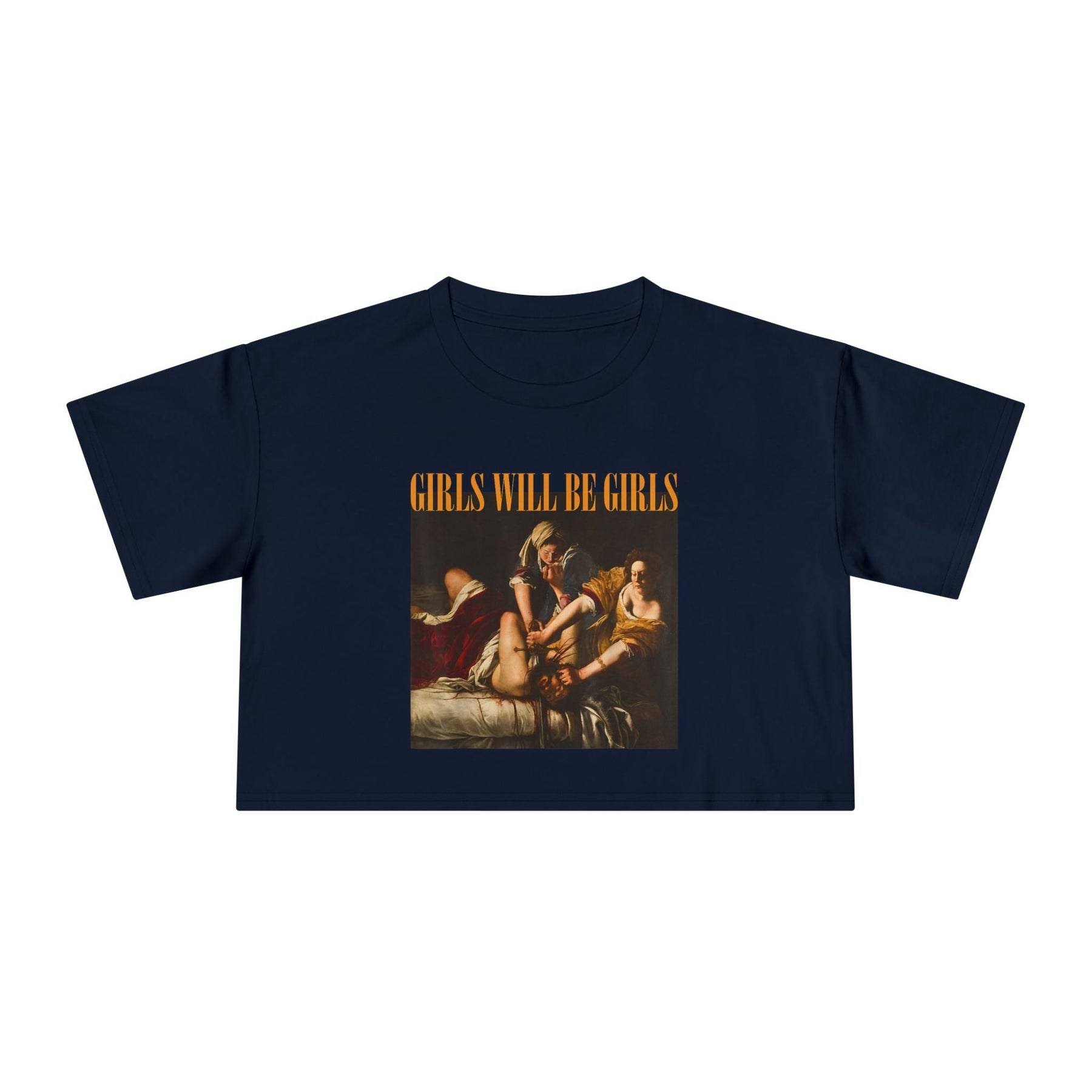 Girls Will Be Girls Judith Beheading Crop Top - Goth Cloth Co.T-Shirt16668097214896773325