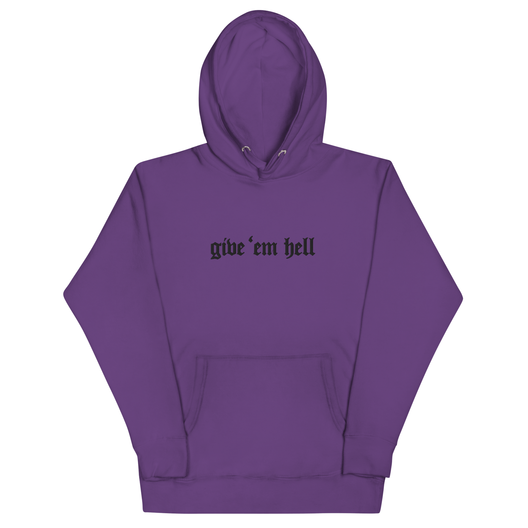 Give 'Em Hell Unisex Hoodie - Goth Cloth Co.2552780_13911