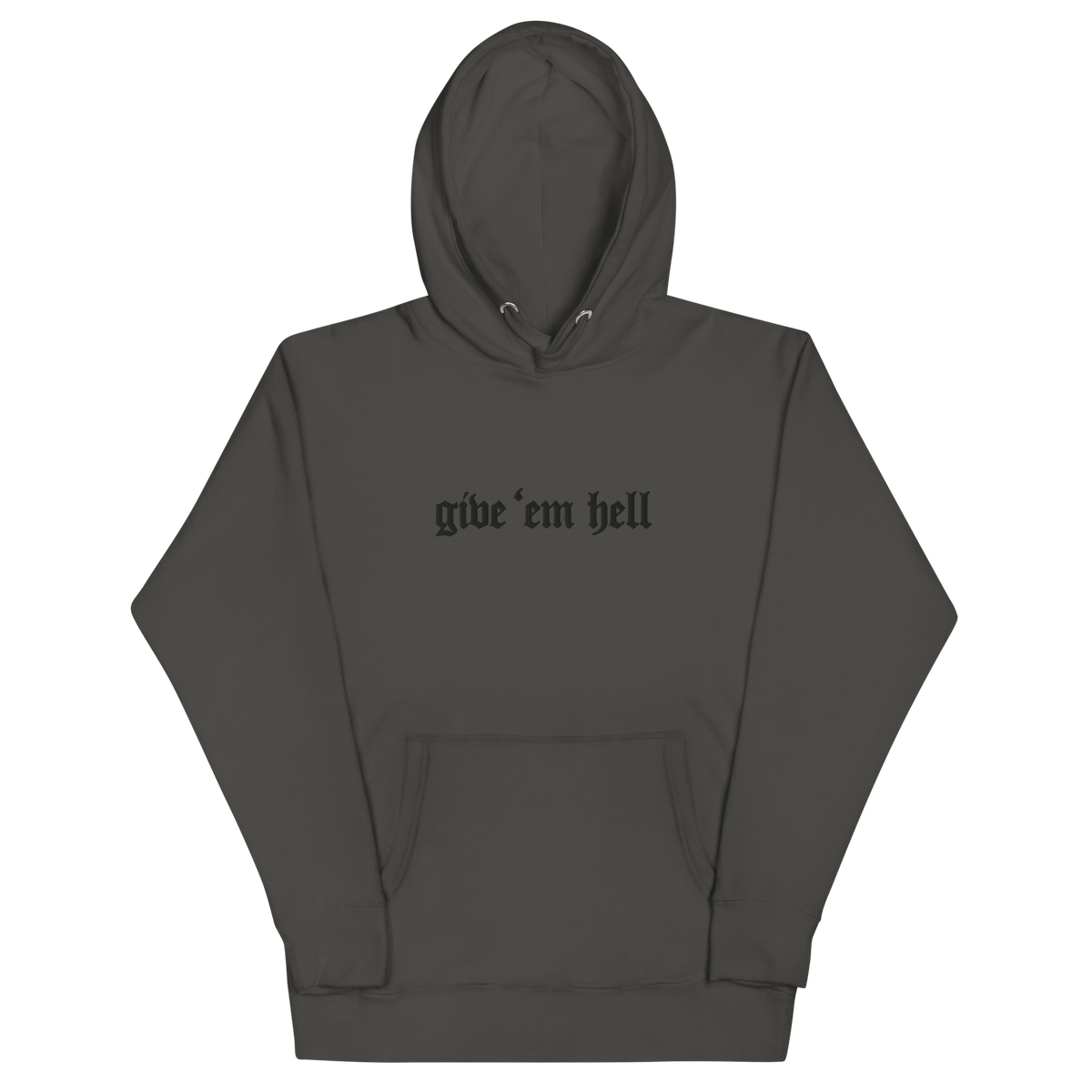 Give 'Em Hell Unisex Hoodie - Goth Cloth Co.2552780_20272