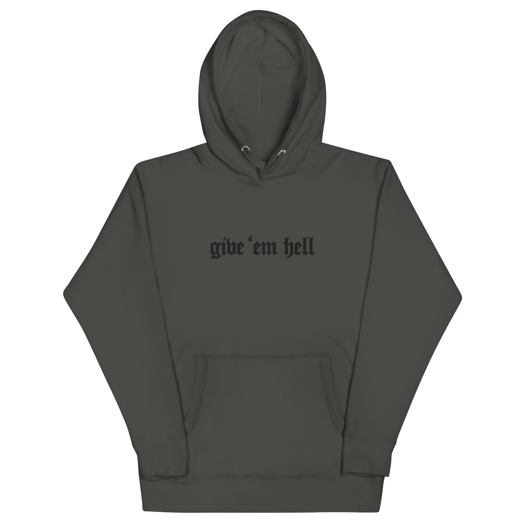 Give 'Em Hell Unisex Hoodie - Goth Cloth Co.2552780_20272