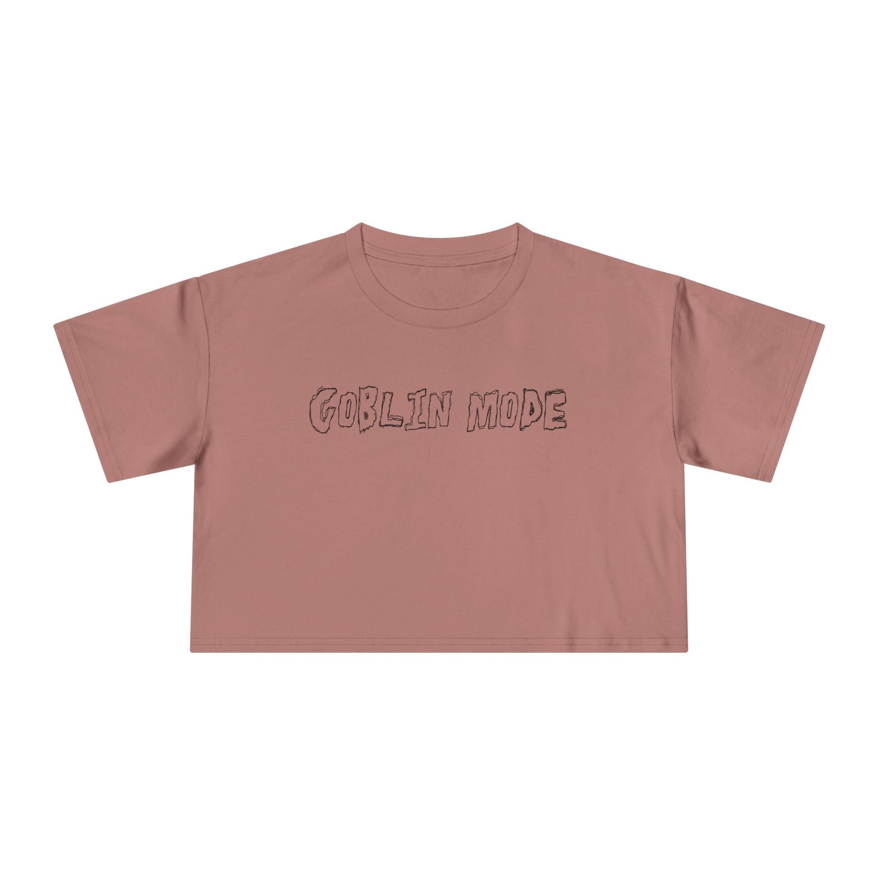 Goblin Mode Heavyweight Cropped Tee - Goth Cloth Co.T-Shirt43881305776641788600