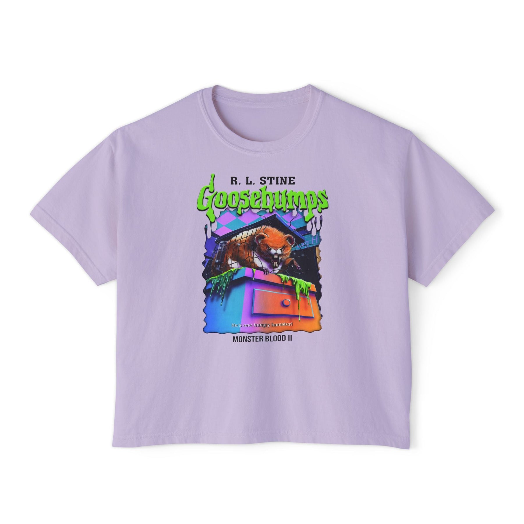 Goosebumps Monster Blood II Crop Top - Goth Cloth Co.T-Shirt18393201376175604146