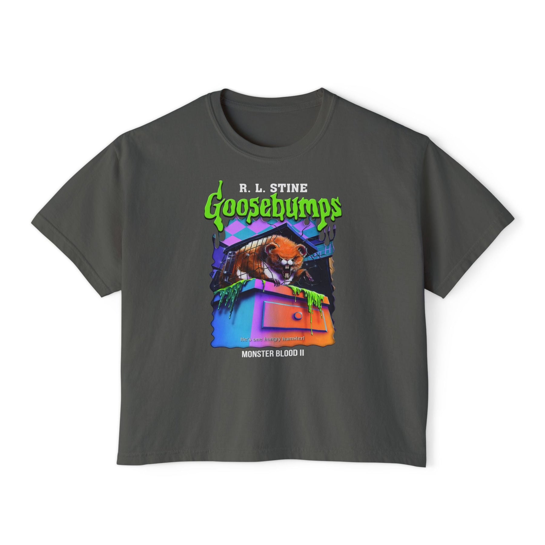 Goosebumps Monster Blood II Crop Top - Goth Cloth Co.T-Shirt24364421394096371889