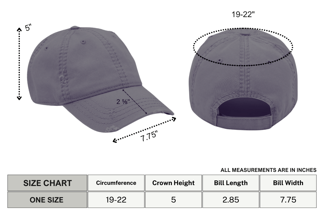 Goth Babe Distressed Dad Hat - Goth Cloth Co.1059692_10993