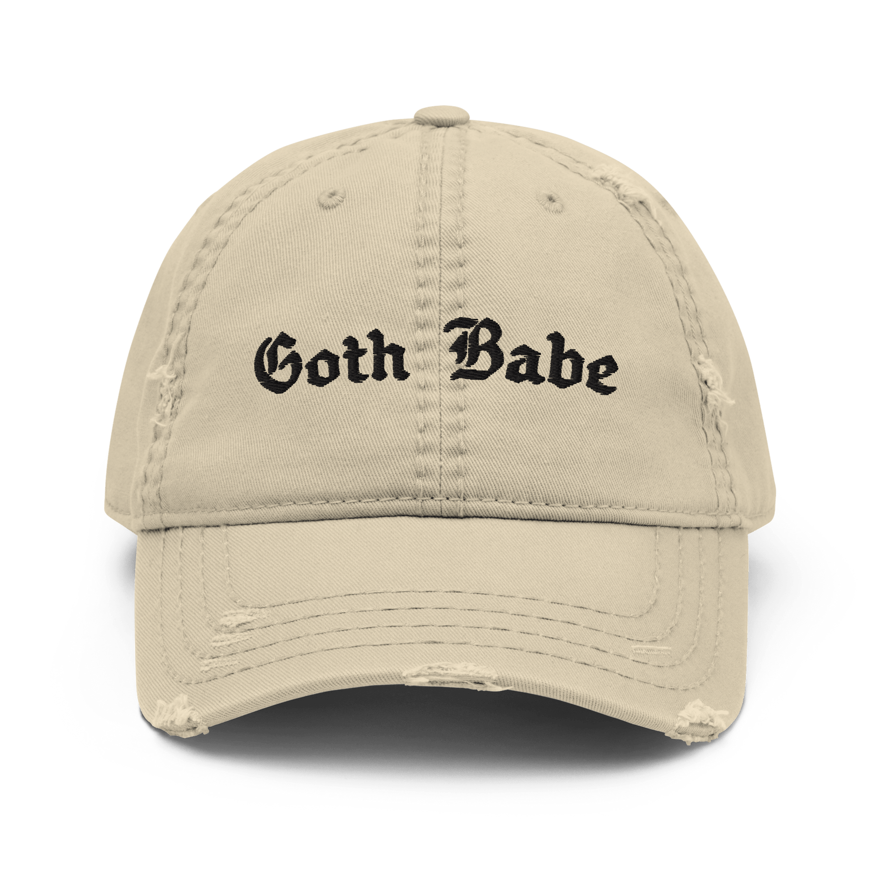 Goth Babe Distressed Dad Hat - Goth Cloth Co.1059692_10993