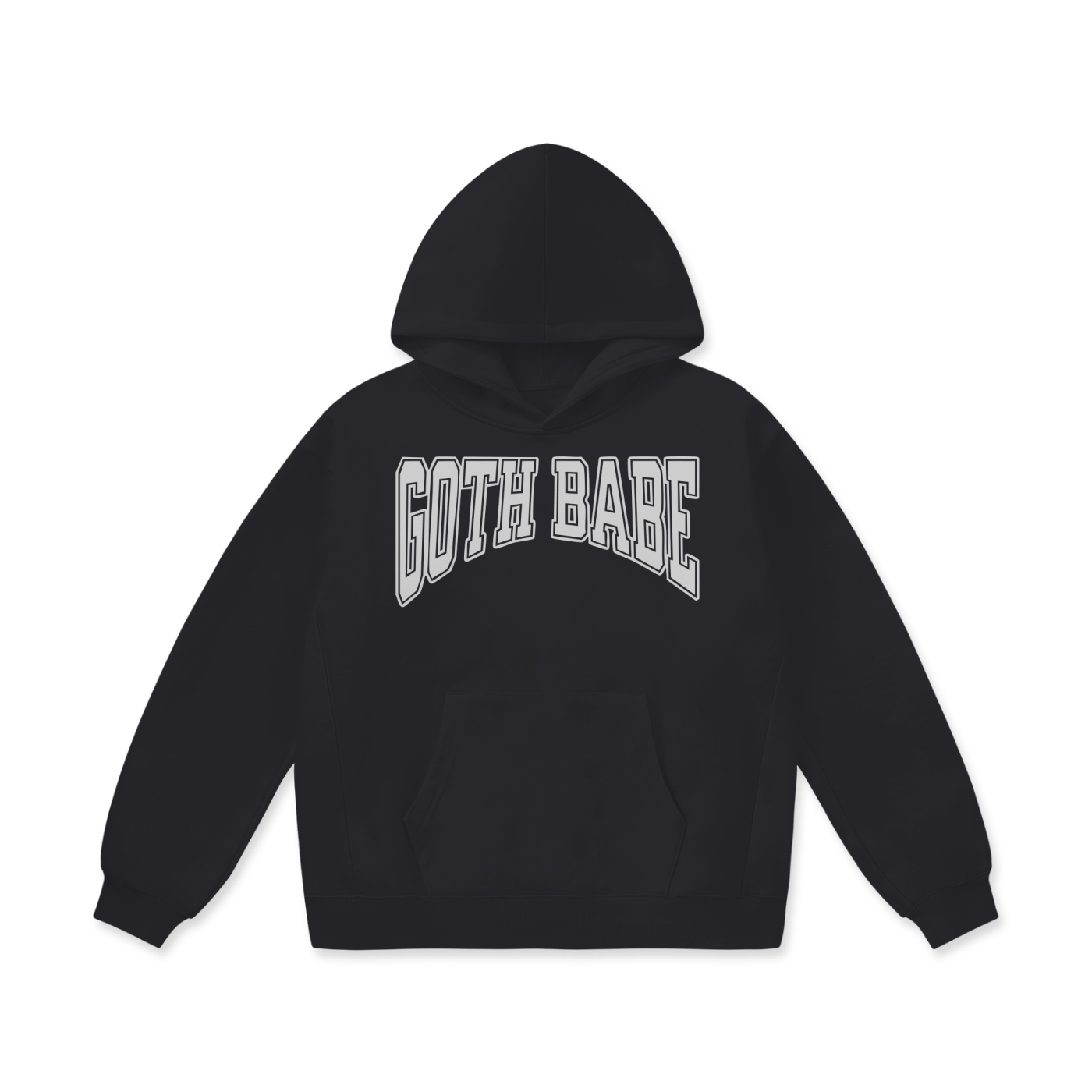 Goth Babe Fleece Hoodie - Goth Cloth Co.250918PODRB0255001