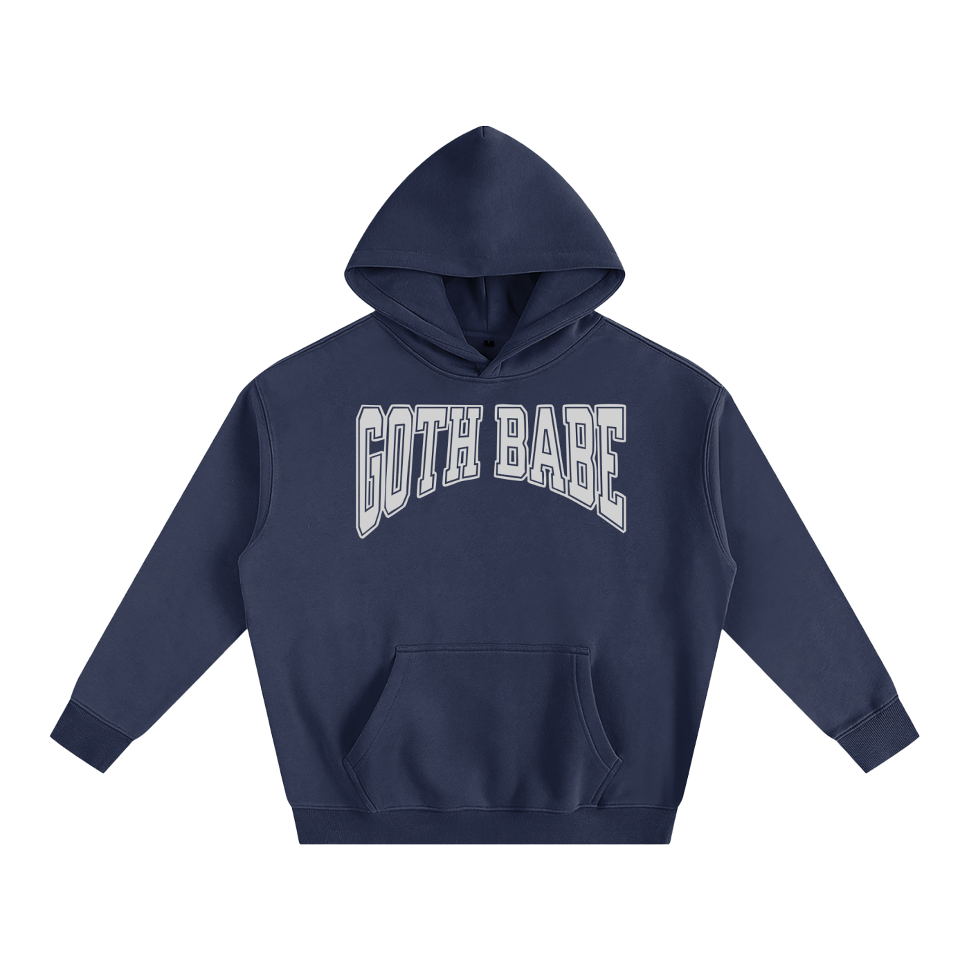 Goth Babe Oversized Fleeced Hoodie - Goth Cloth Co.251021PODRB0804011
