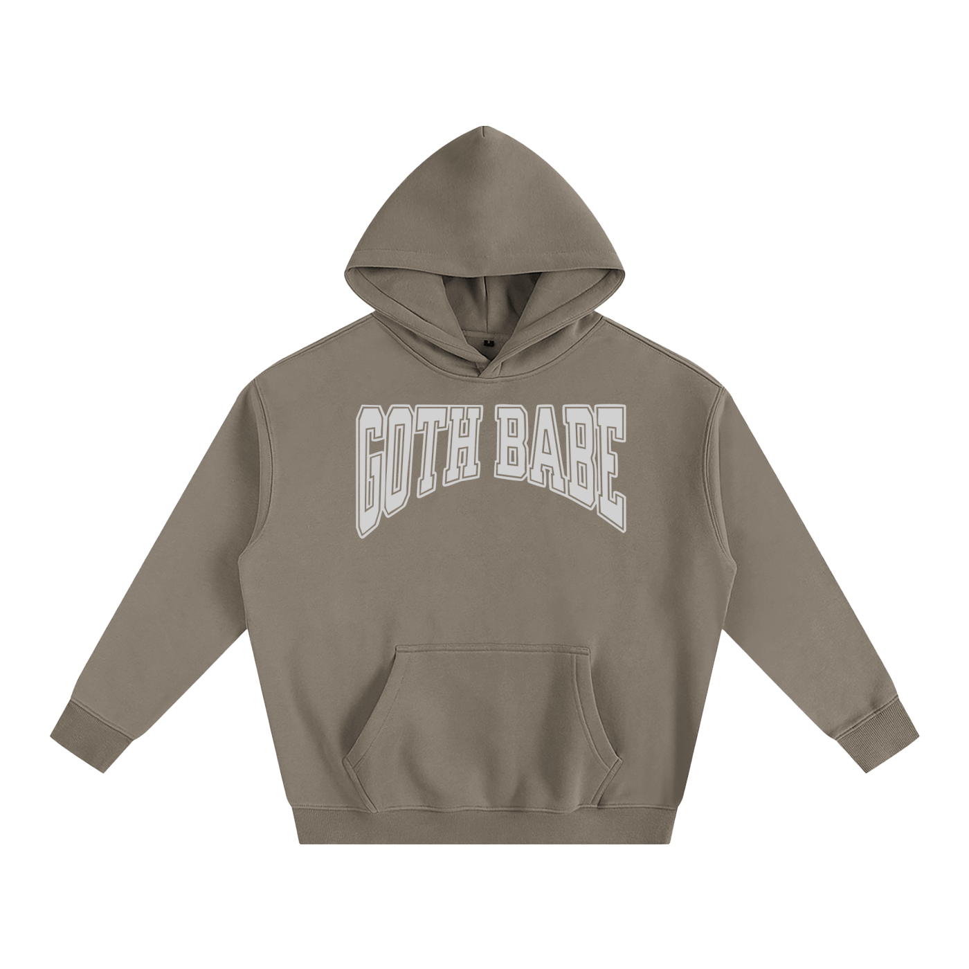 Goth Babe Oversized Fleeced Hoodie - Goth Cloth Co.251021PODRB0804016