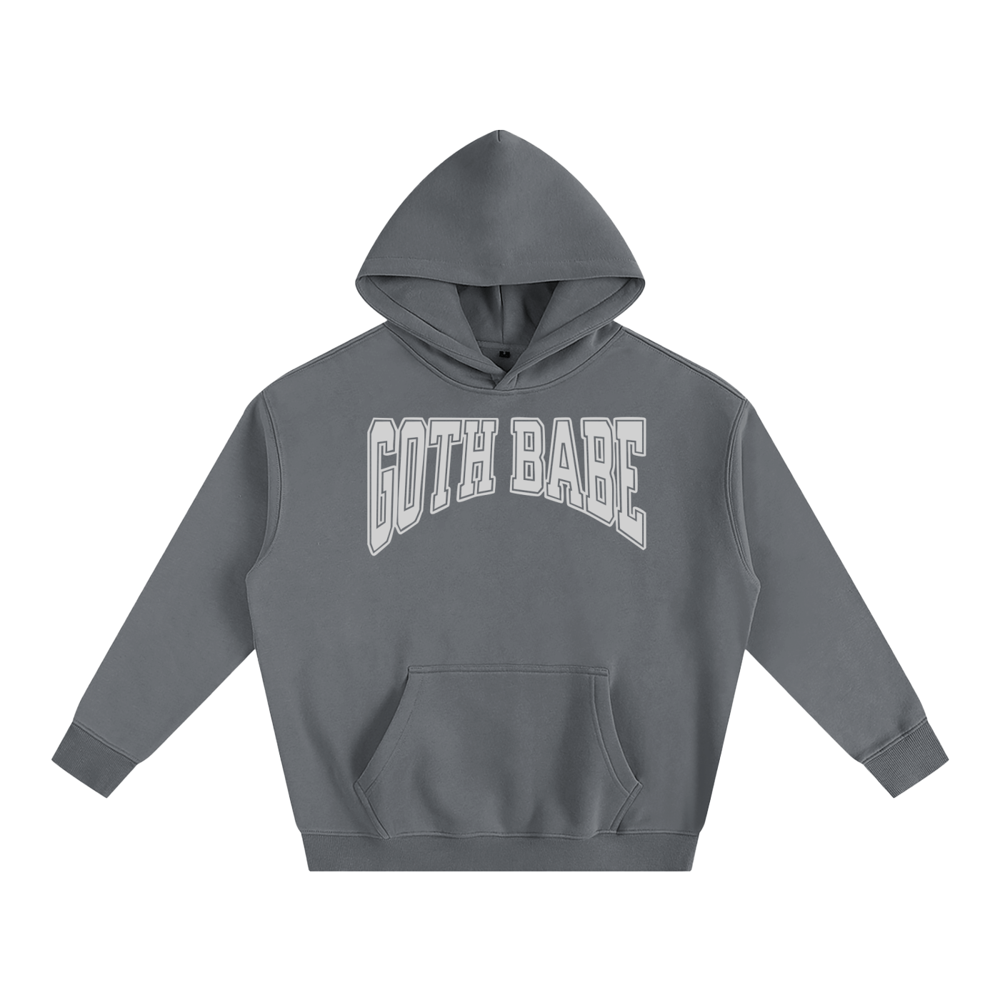 Goth Babe Oversized Fleeced Hoodie - Goth Cloth Co.251021PODRB0804021