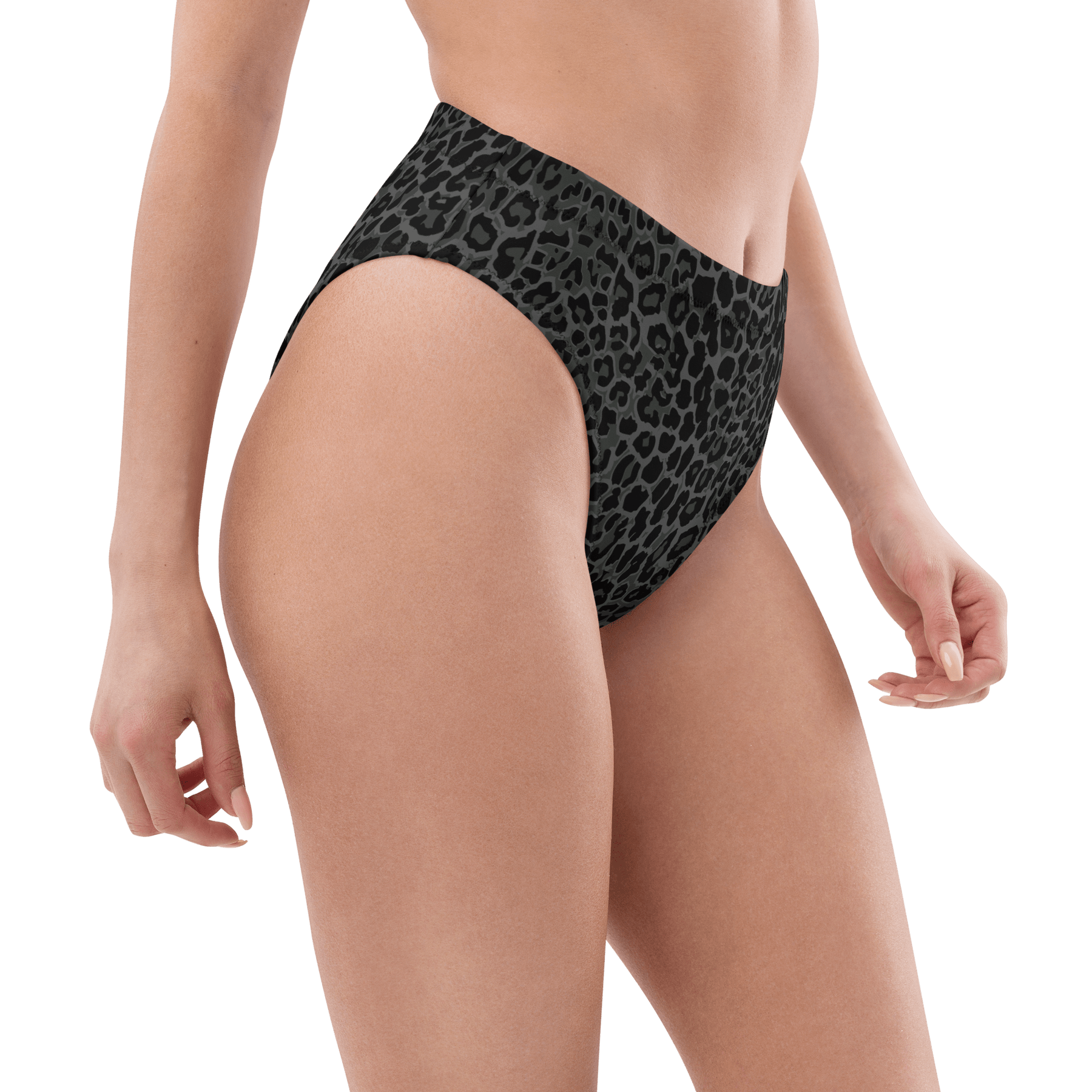 Goth Kitty High - Waisted Sport Bikini Bottom - Goth Cloth Co.8161710_12042