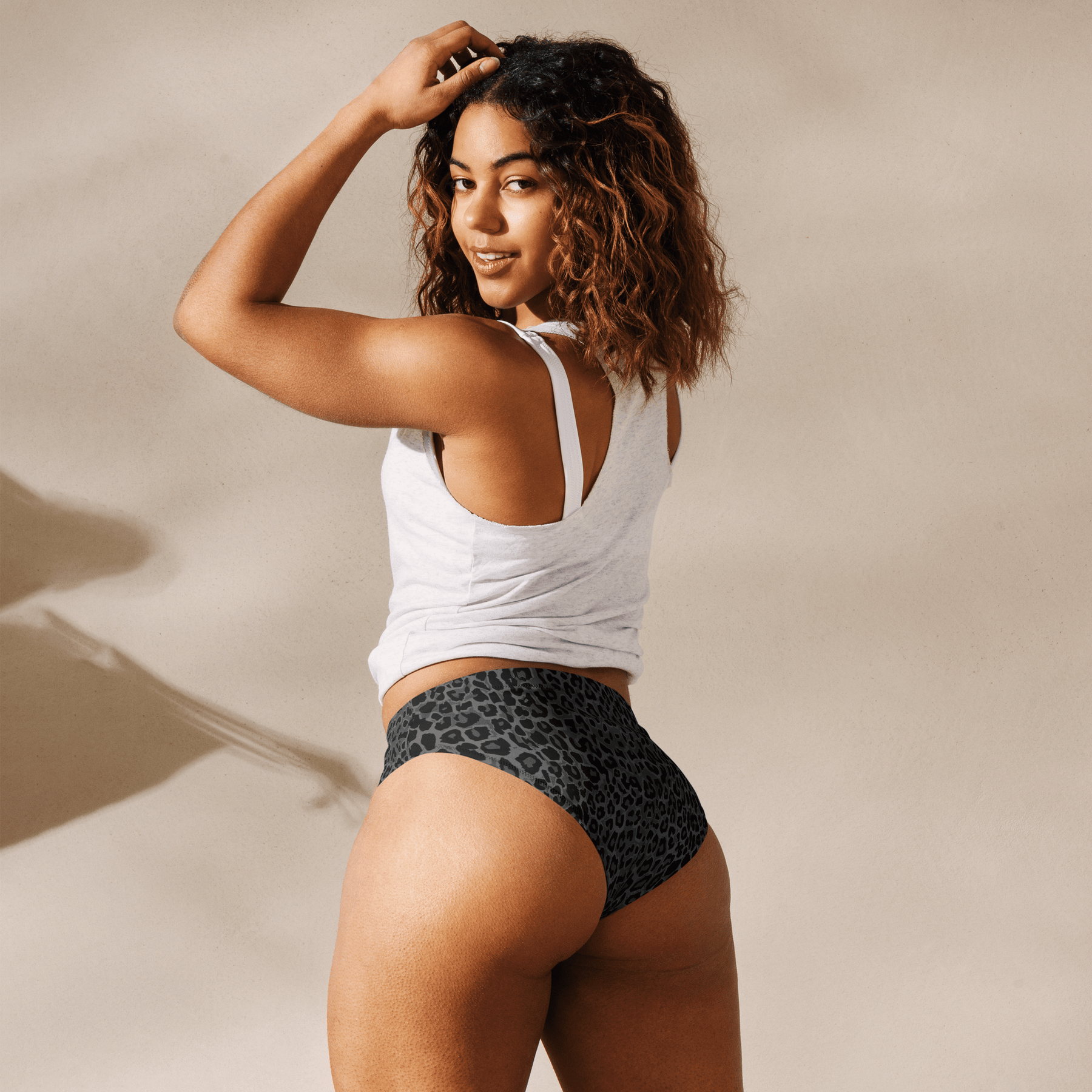 Goth Kitty High - Waisted Sport Bikini Bottom - Goth Cloth Co.8161710_12042