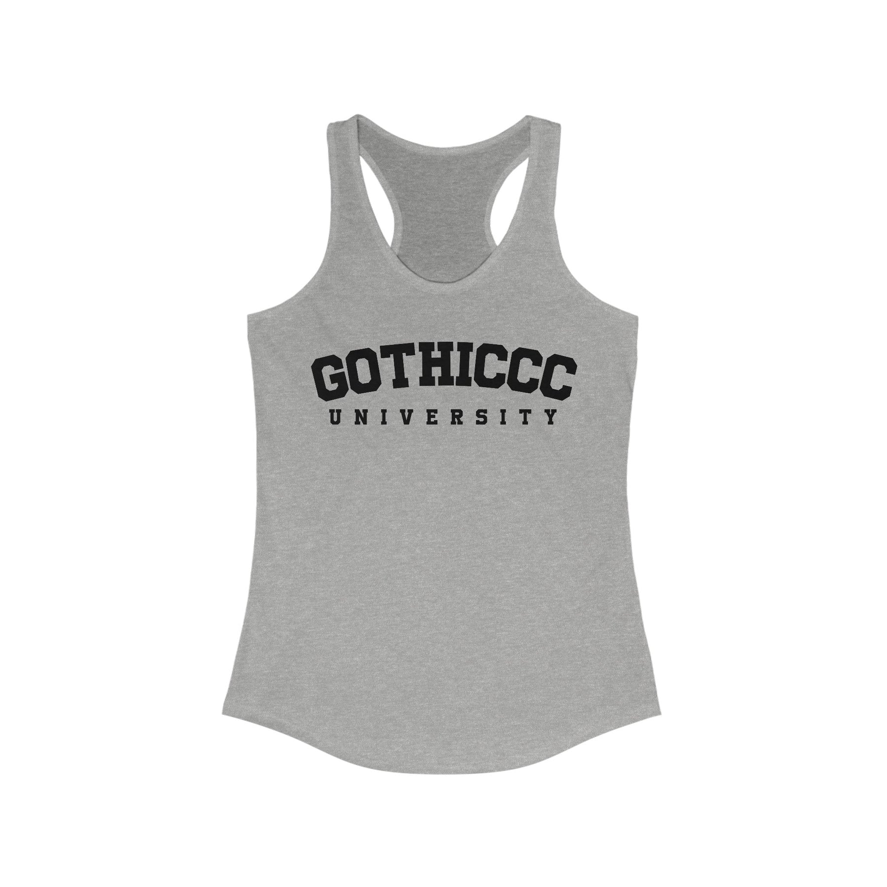 Gothiccc University Women's Racerback Tank - Goth Cloth Co.Tank Top17411958312812136695