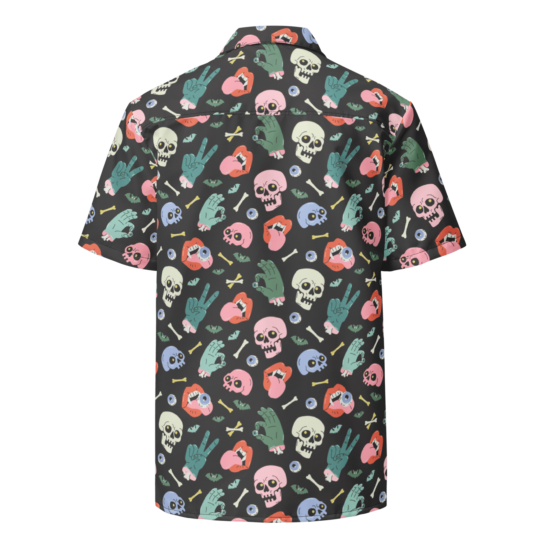 Graveyard Smash Unisex Button Up Shirt - Goth Cloth Co.2517804_17117
