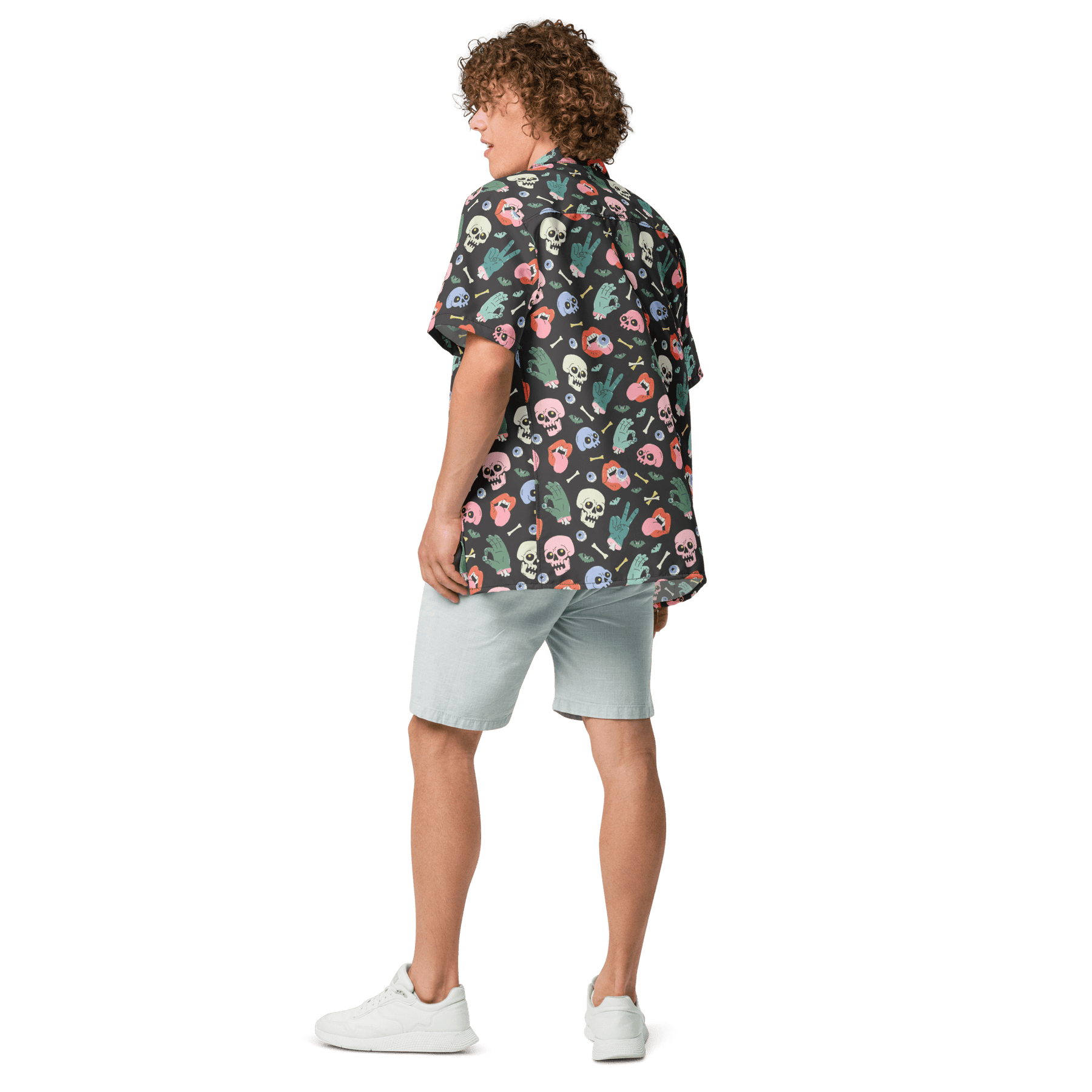 Graveyard Smash Unisex Button Up Shirt - Goth Cloth Co.2517804_17117