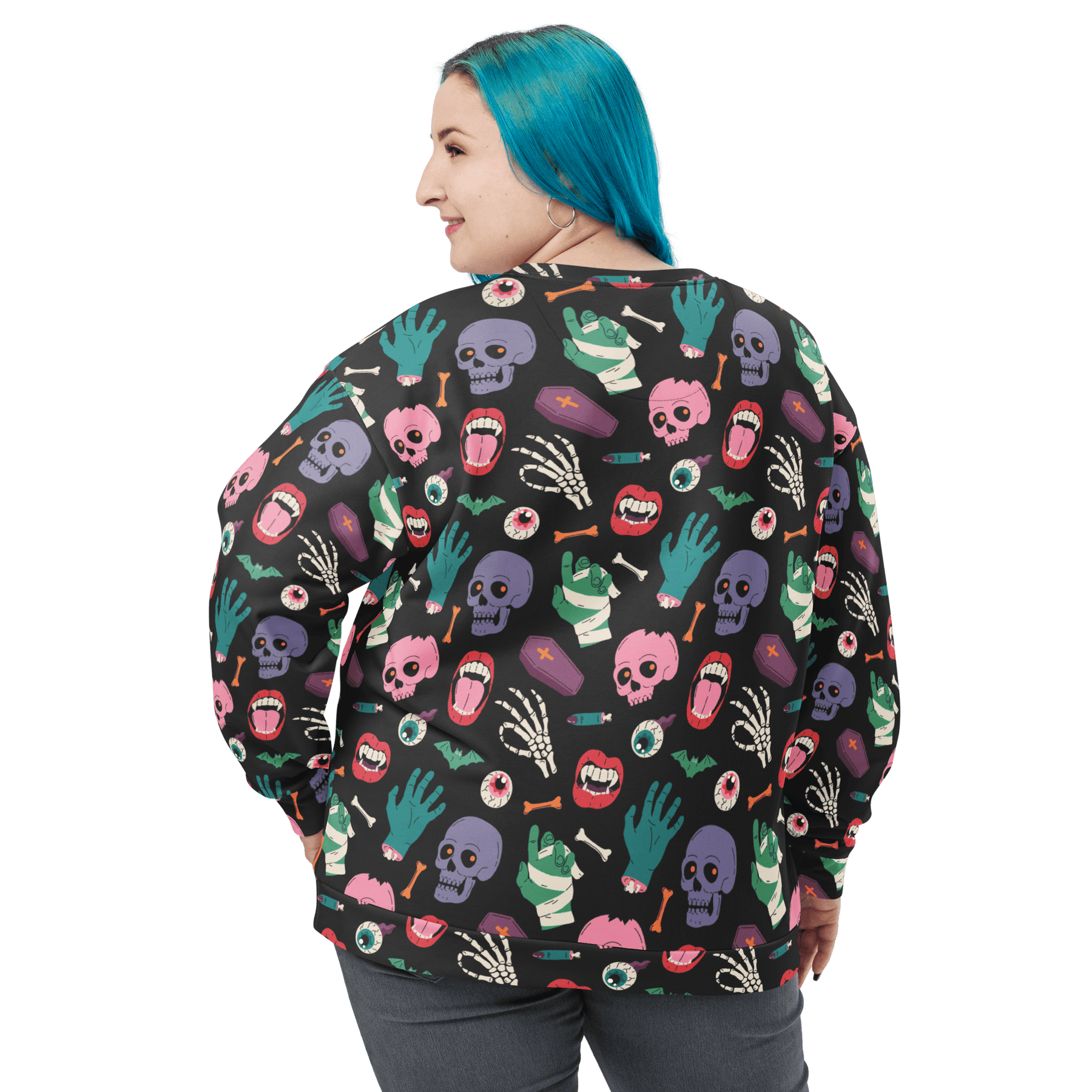 Graveyard Smash Unisex Sweatshirt - Goth Cloth Co.3415640_19769