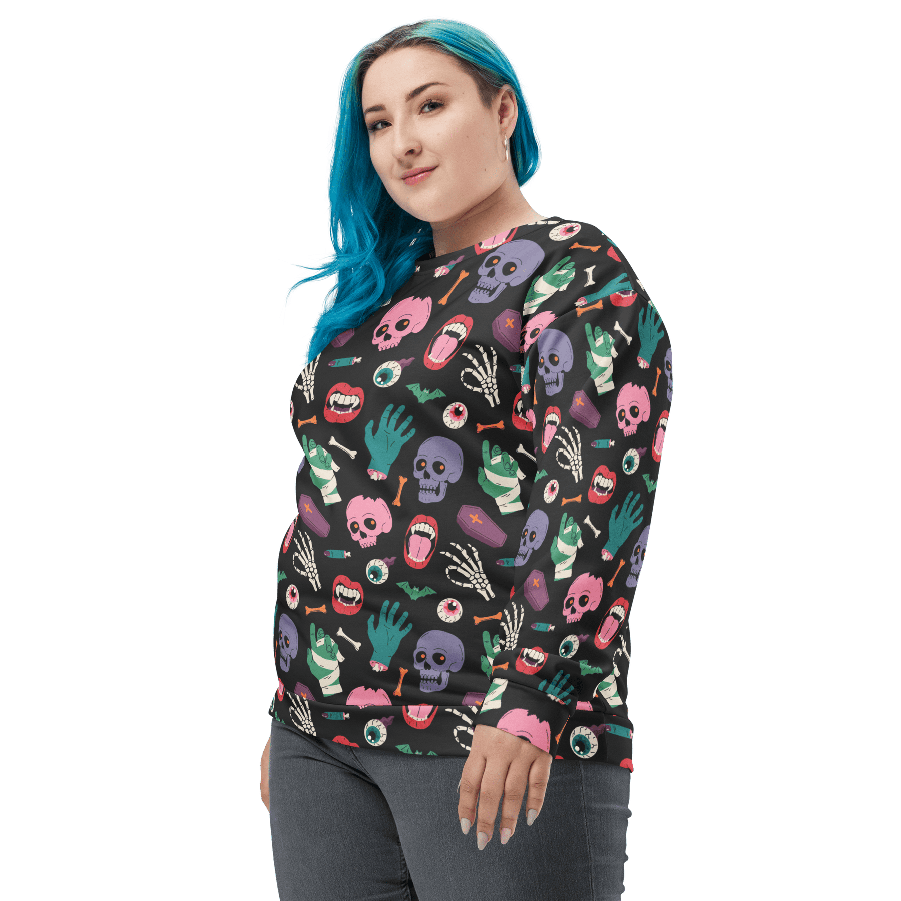 Graveyard Smash Unisex Sweatshirt - Goth Cloth Co.3415640_19769