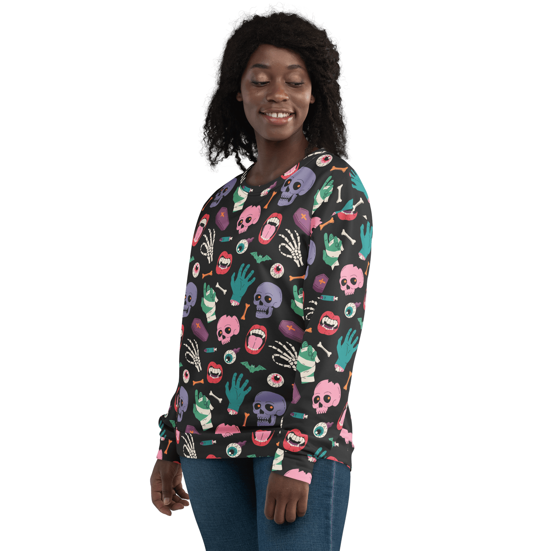 Graveyard Smash Unisex Sweatshirt - Goth Cloth Co.3415640_19769