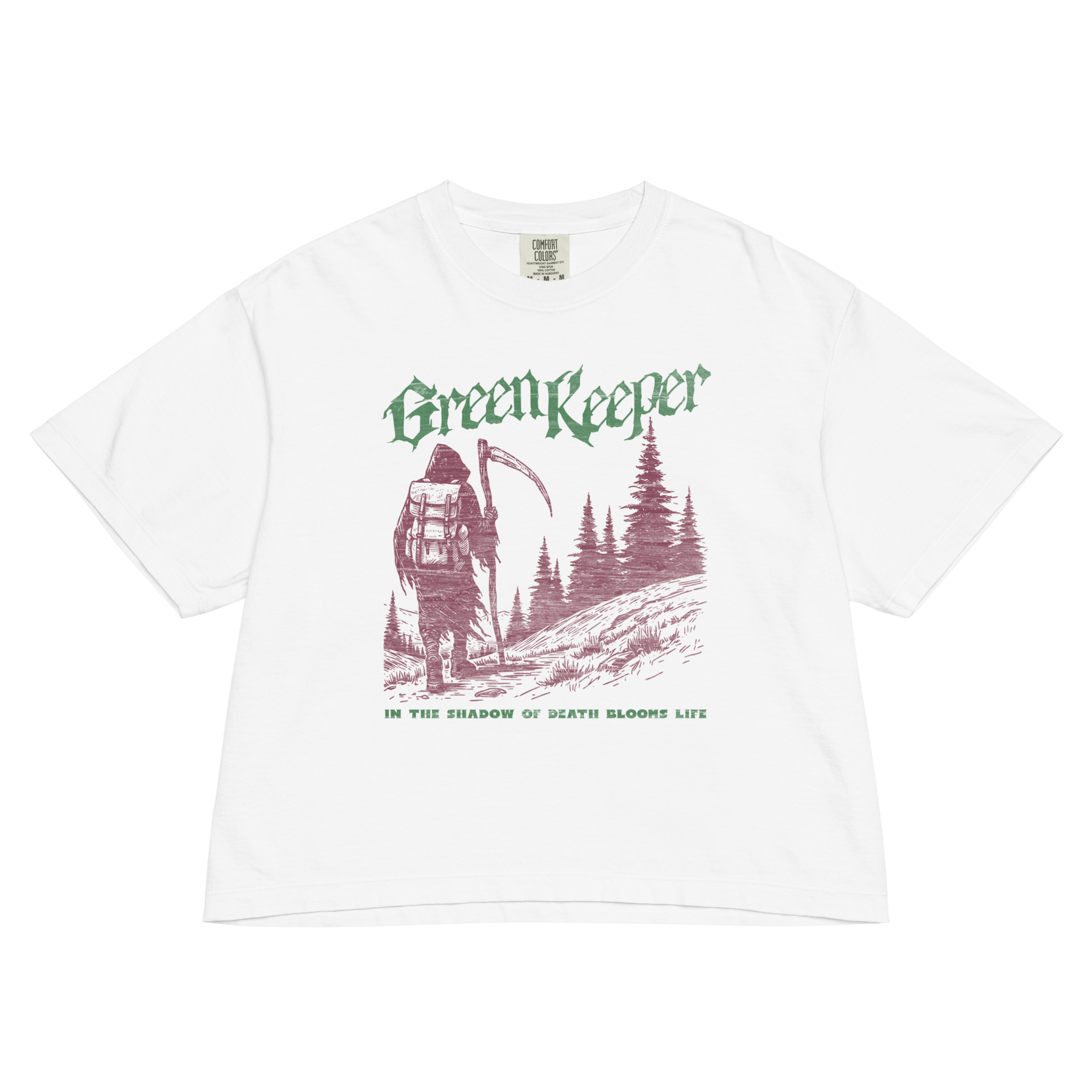 Green Keep Crop Top - Goth Cloth Co.8358875_22585