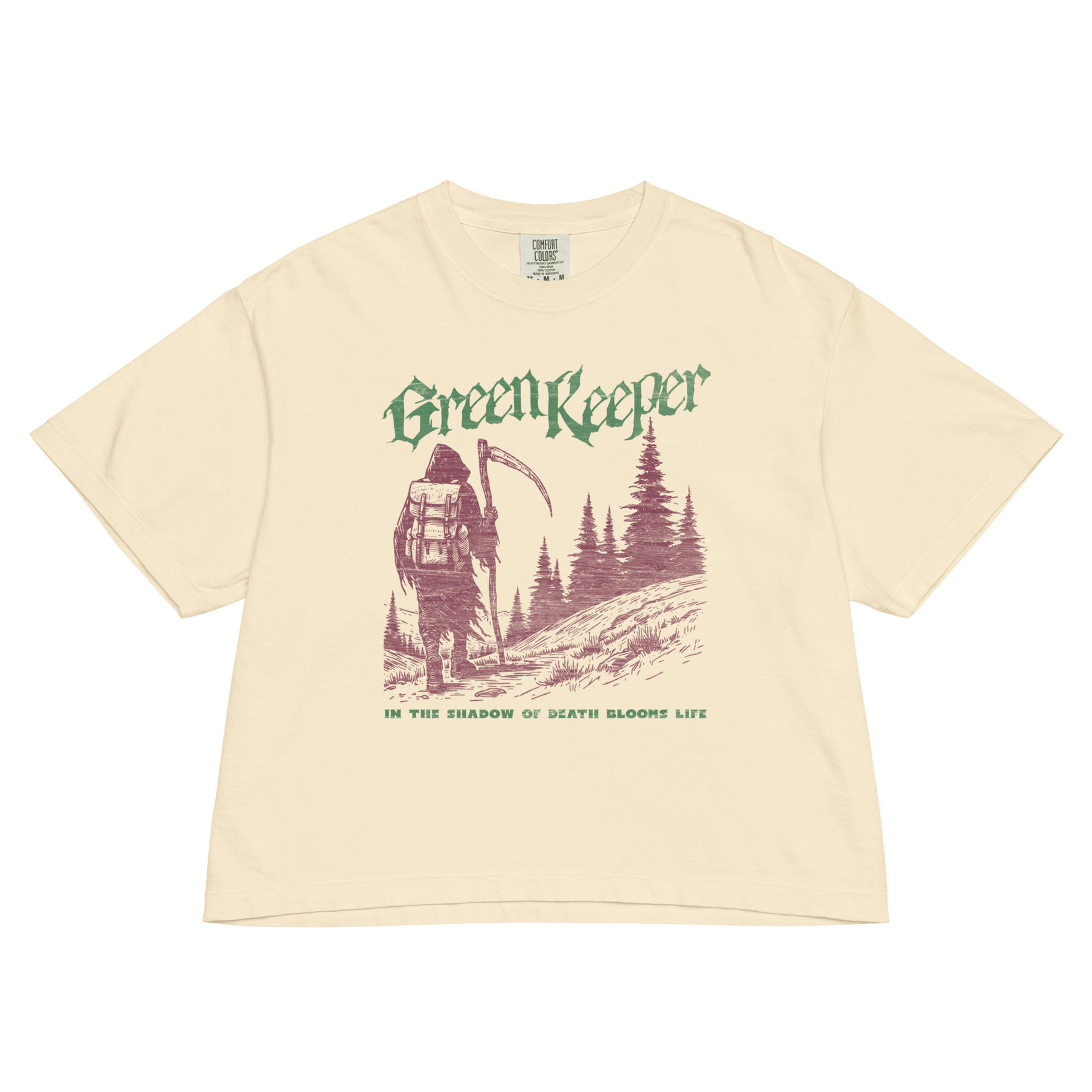 Green Keep Crop Top - Goth Cloth Co.8358875_22585