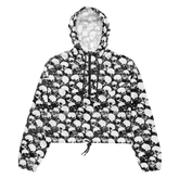 Grunge Skull Women's Cropped Windbreaker - Goth Cloth Co.2576182_15794