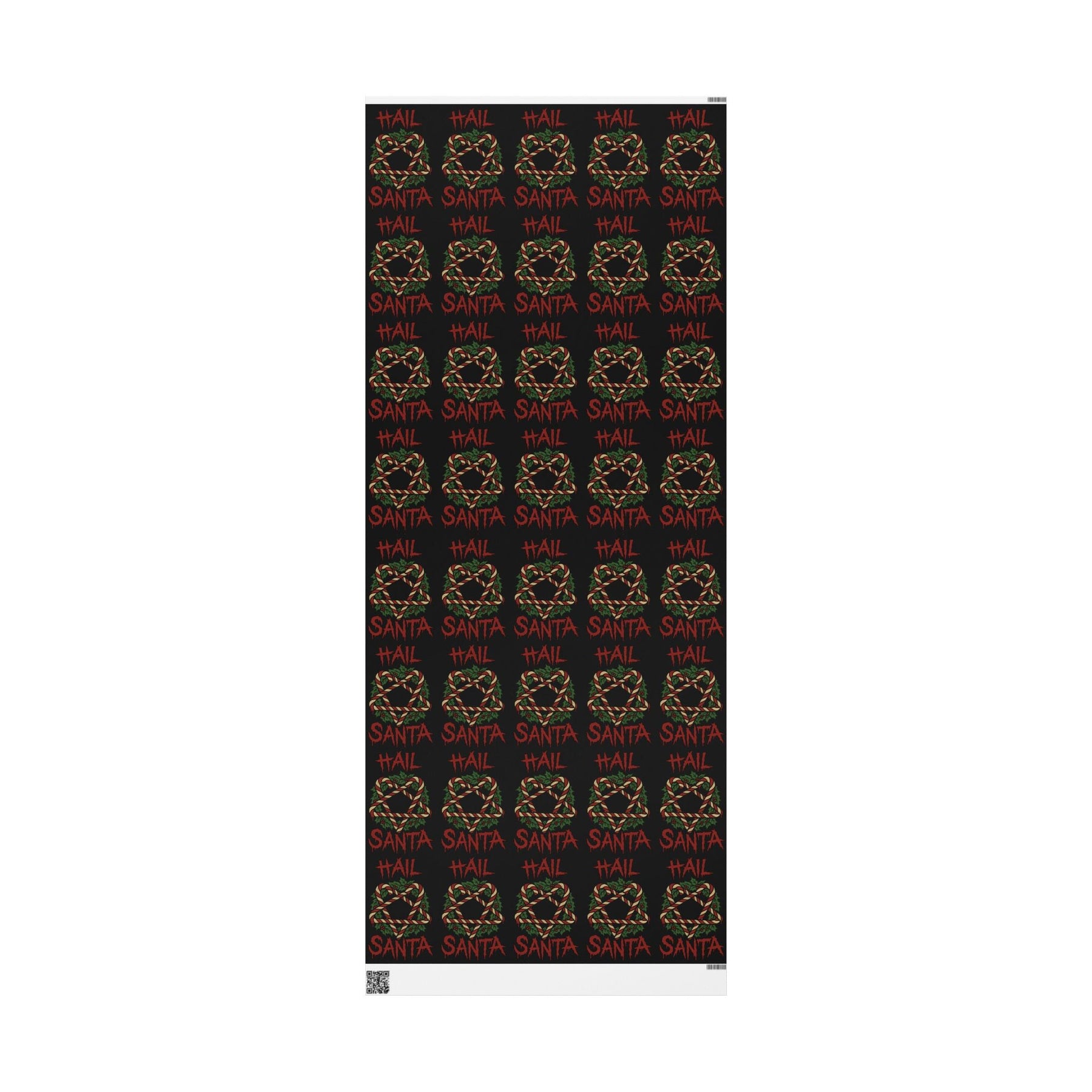 Hail Santa Gift Wrap - Goth Cloth Co.Home Decor71521239465707012110