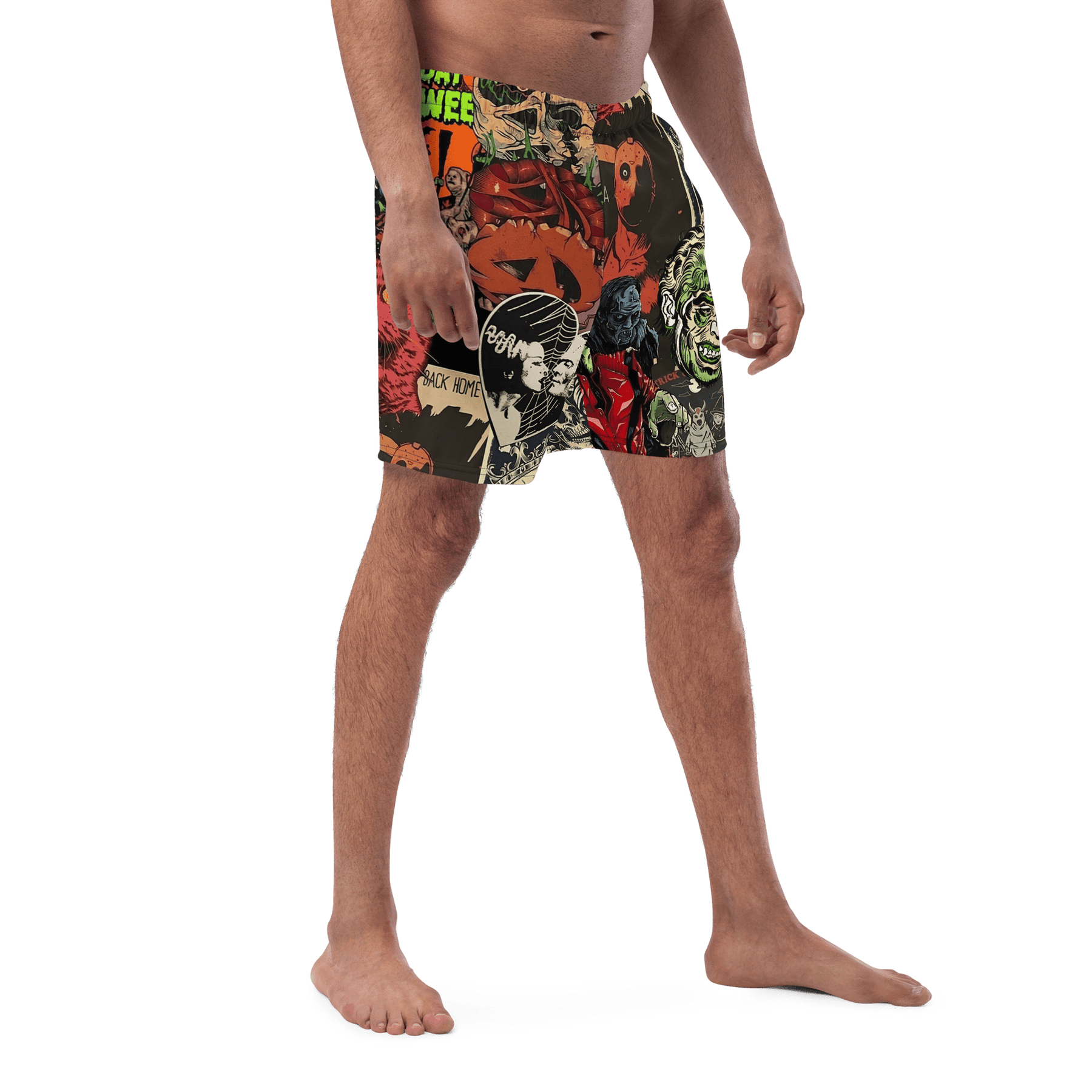 Halloween Horrors Men's Swim Trunks - Goth Cloth Co.2058440_14636