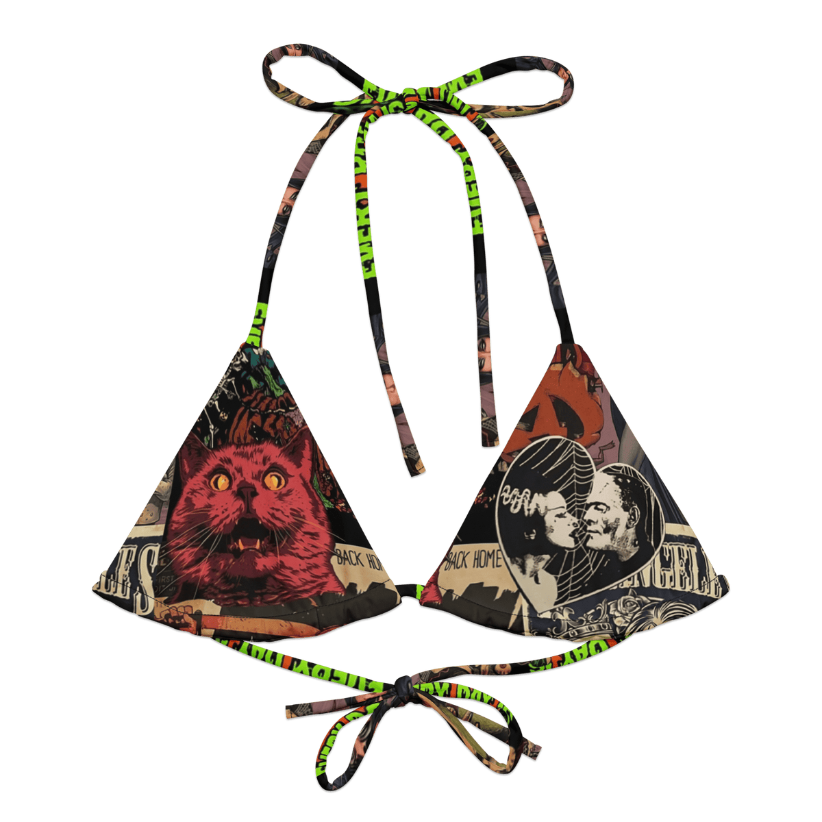 Halloween Horrors String Bikini Top - Goth Cloth Co.8744223_16564