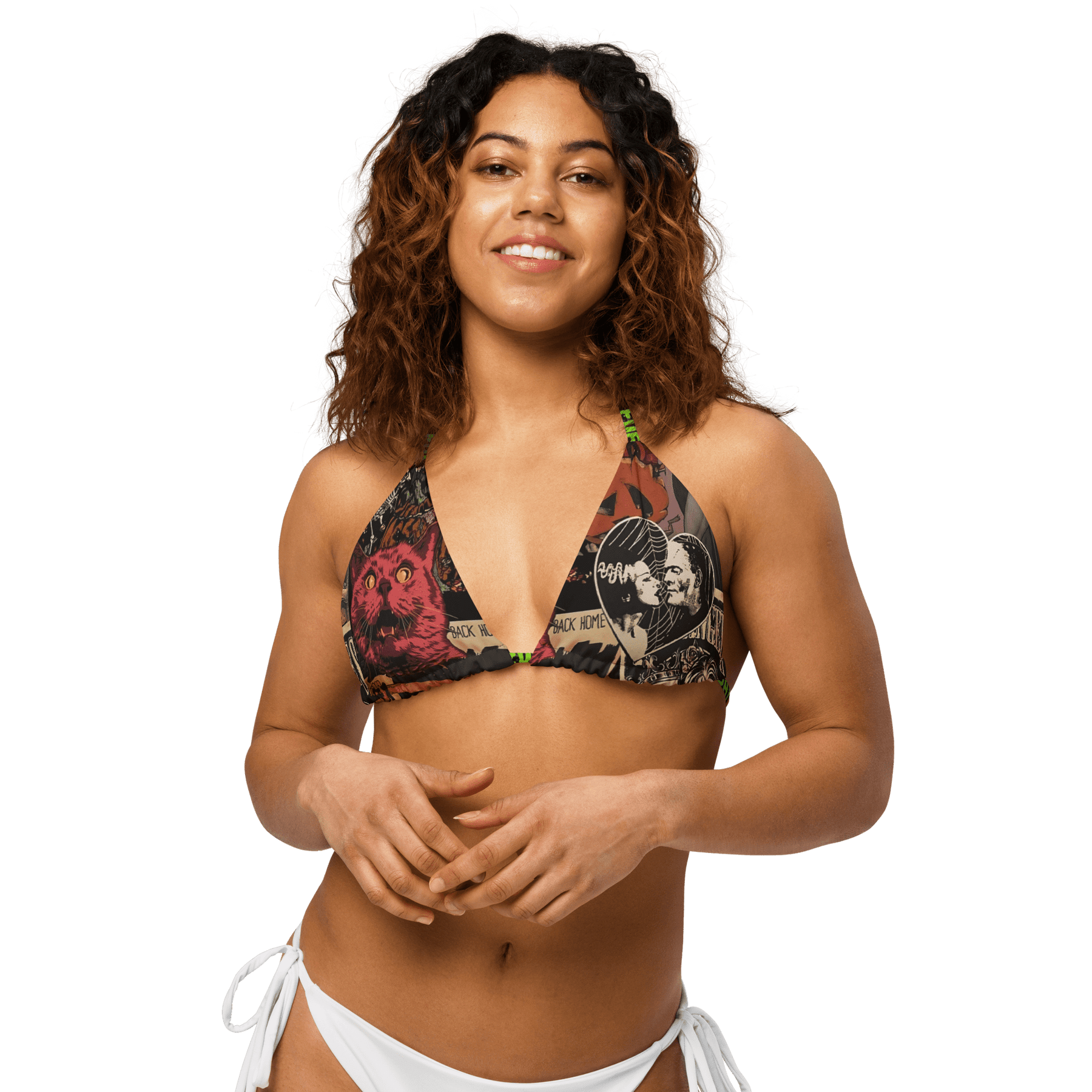 Halloween Horrors String Bikini Top - Goth Cloth Co.8744223_16564