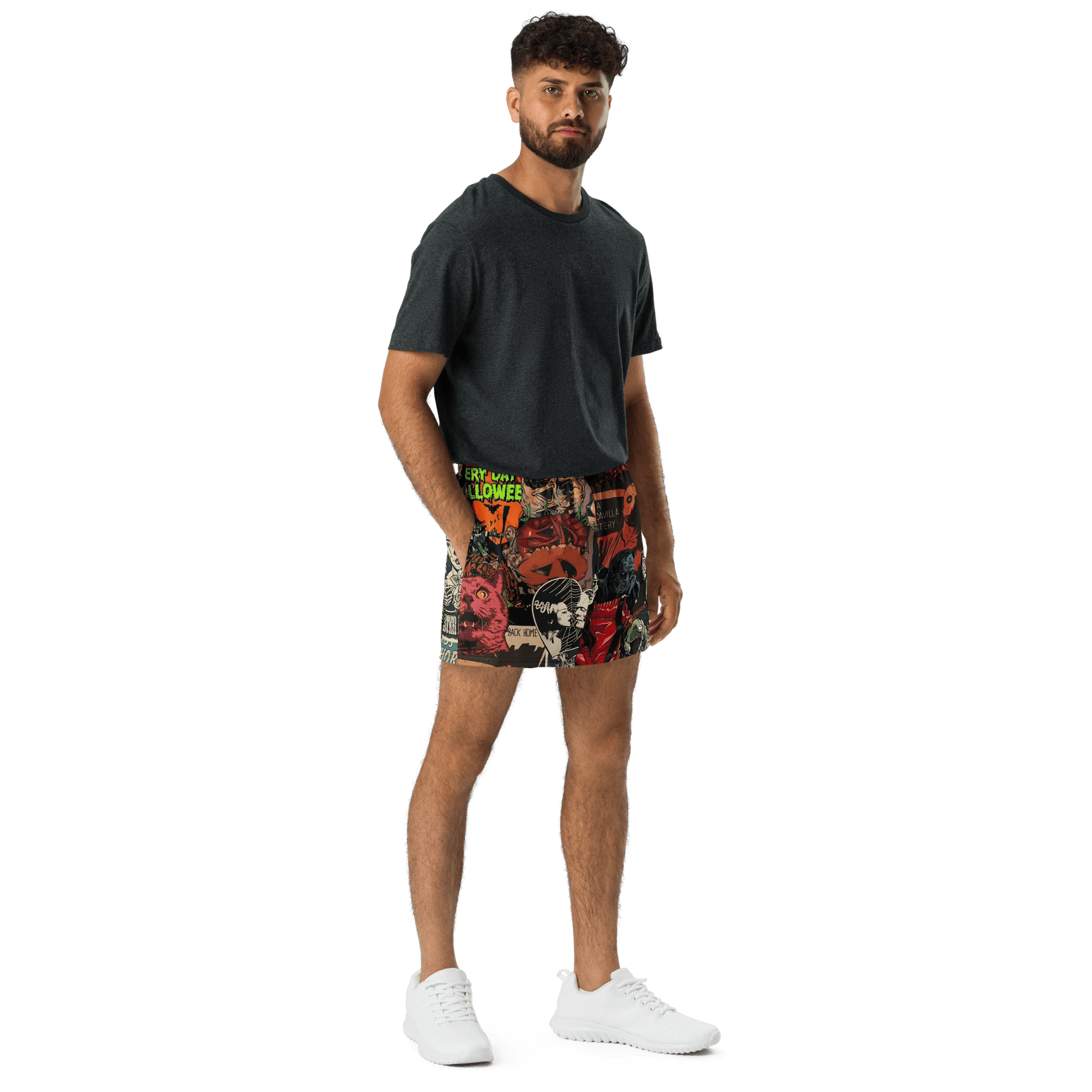 Halloween Horrors Unisex Unlined Swim Trunks - Goth Cloth Co.7741753_9804