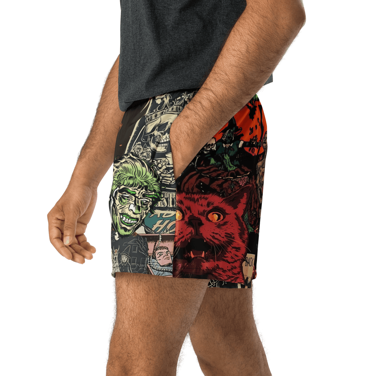 Halloween Horrors Unisex Unlined Swim Trunks - Goth Cloth Co.7741753_9804