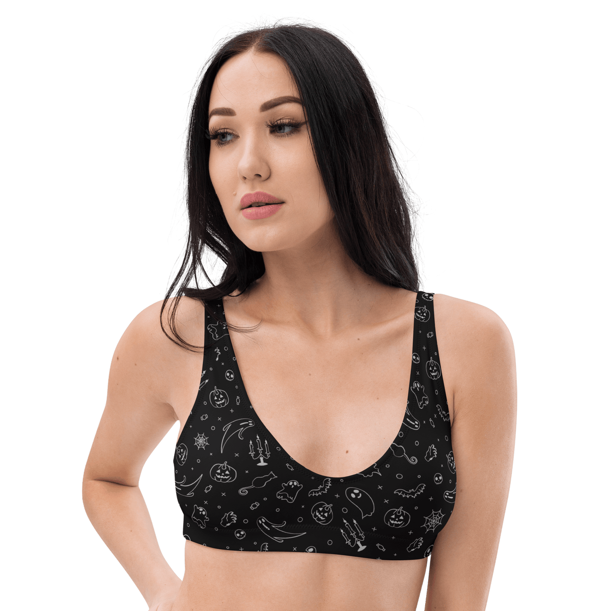 Halloween Hottie Sport Bikini Top - Goth Cloth Co.5373487_12035
