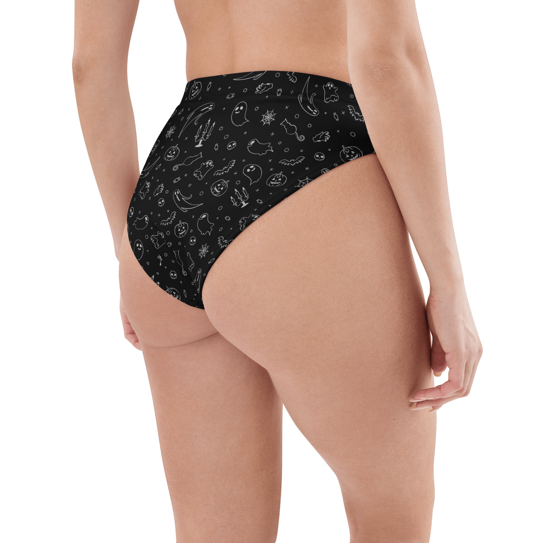 Halloween Hottie Sport High - Waisted Bikini Bottom - Goth Cloth Co.7929112_12042