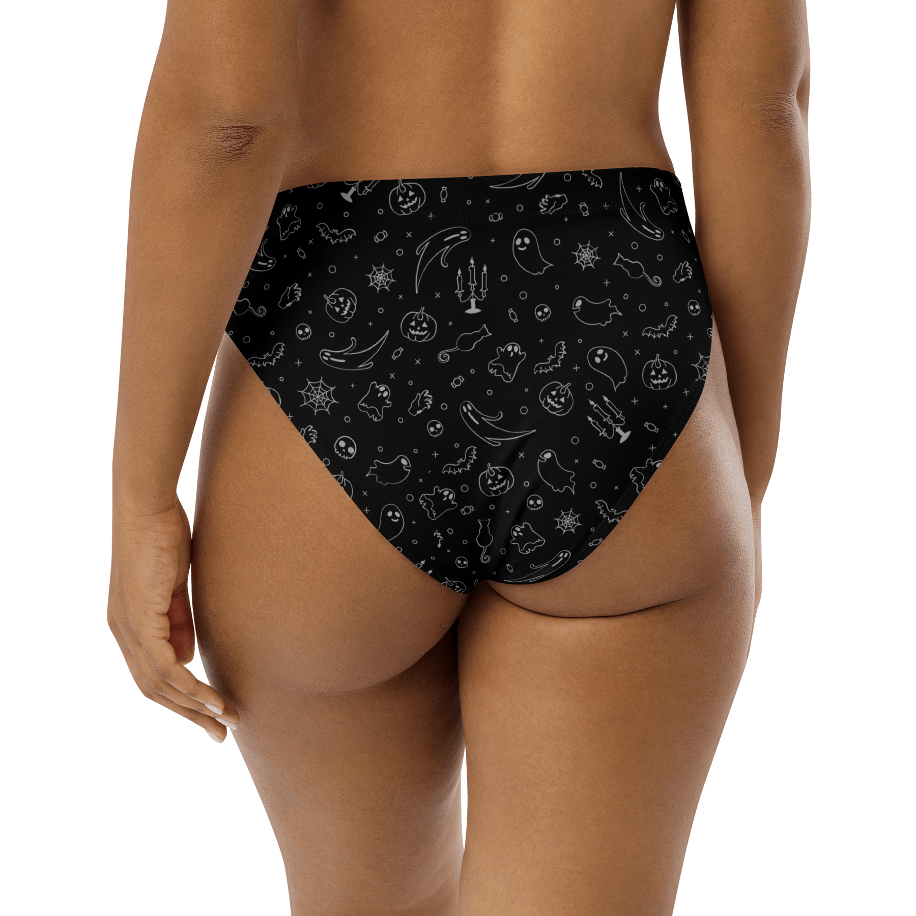 Halloween Hottie Sport High - Waisted Bikini Bottom - Goth Cloth Co.7929112_12042